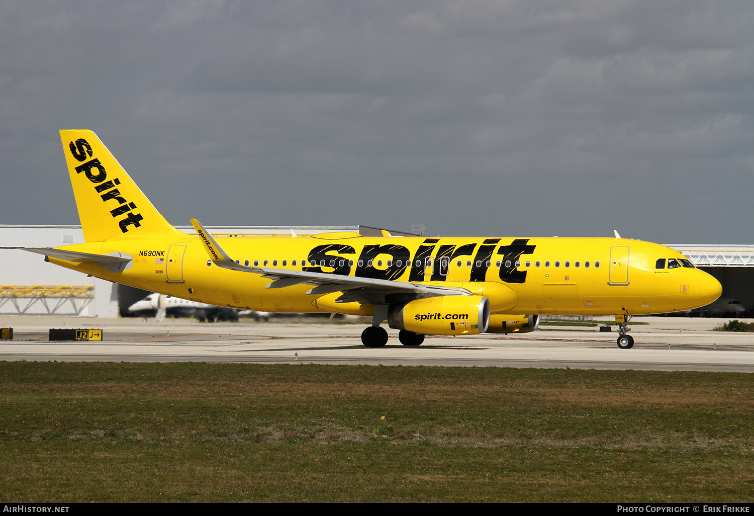 Aircraft Photo of N690NK | Airbus A320-232 | Spirit Airlines | AirHistory.net #444379