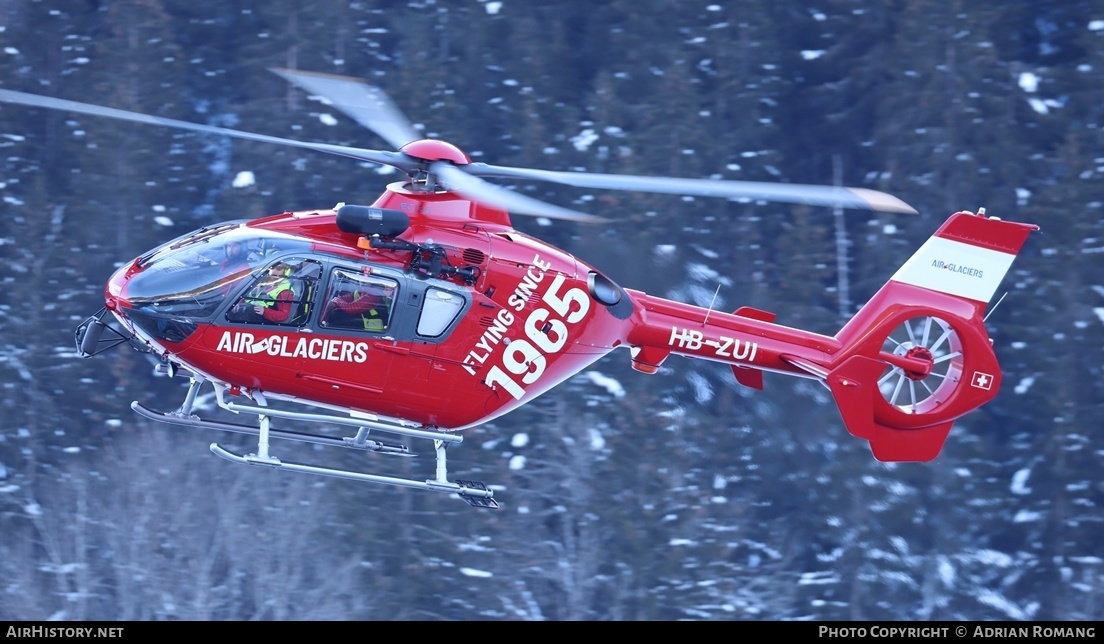 Aircraft Photo of HB-ZUI | Eurocopter EC-135T-2+ | Air Glaciers | AirHistory.net #444423