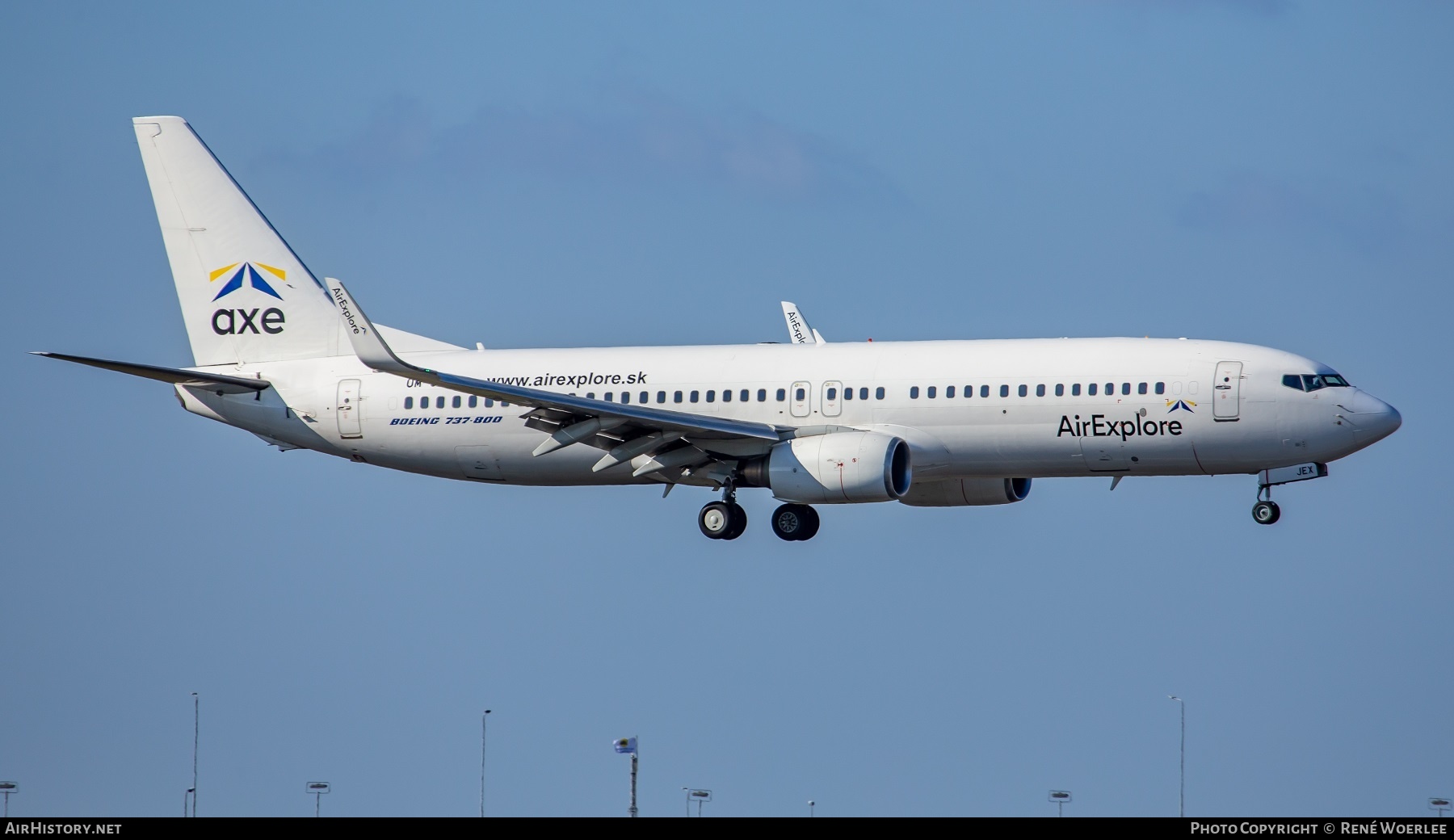 Aircraft Photo of OM-JEX | Boeing 737-8AS | AirExplore - Axe ...
