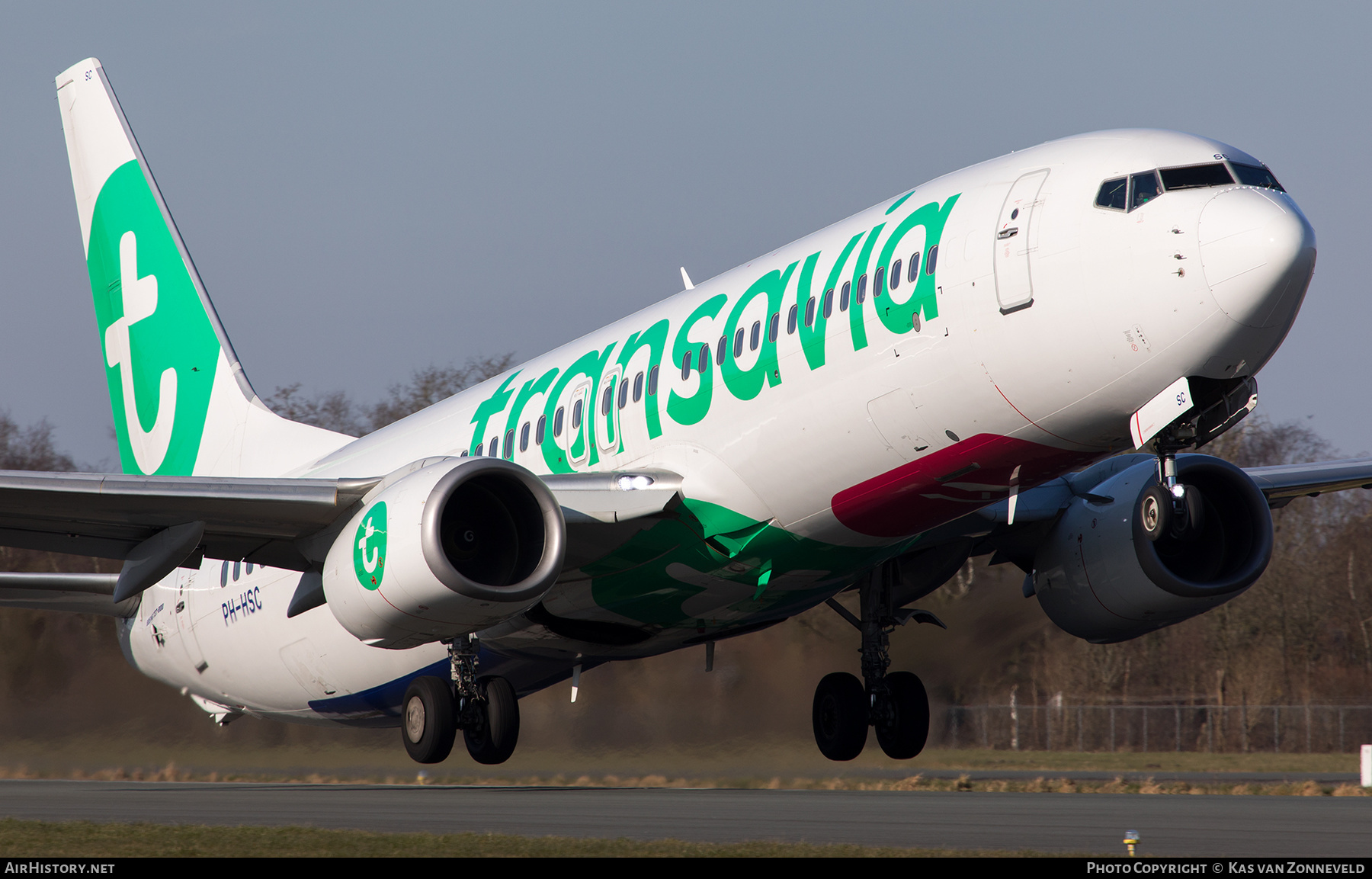 Aircraft Photo of PH-HSC | Boeing 737-8K2 | Transavia | AirHistory.net #444445