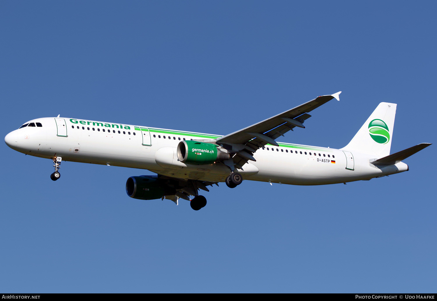 Aircraft Photo of D-ASTP | Airbus A321-211 | Germania | AirHistory.net #444463
