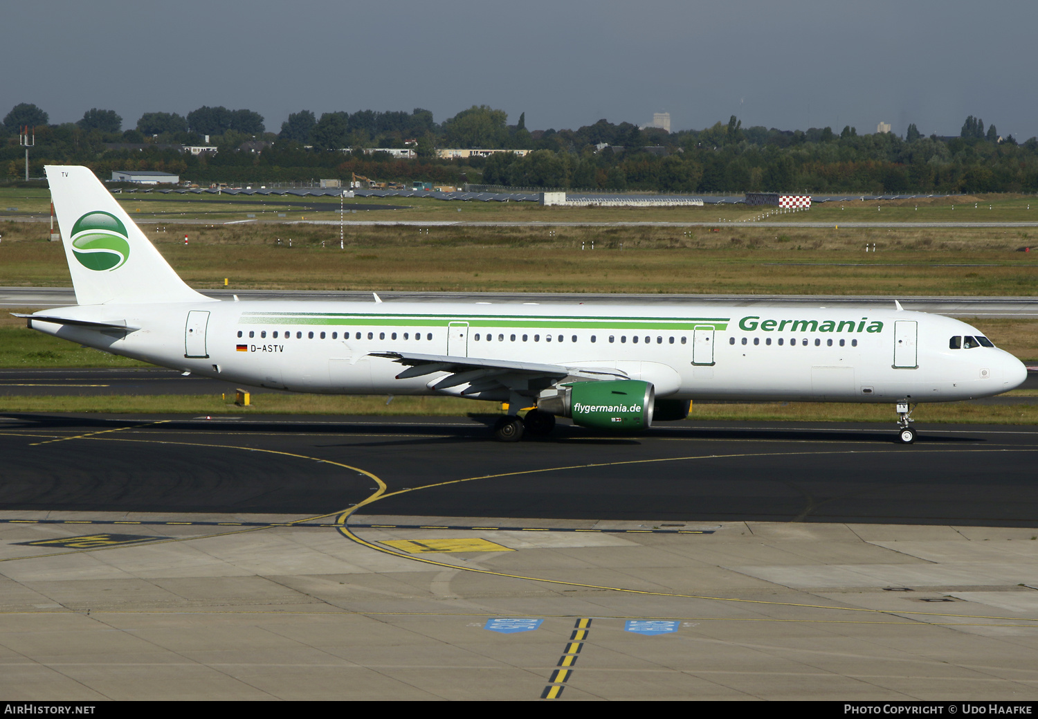 Aircraft Photo of D-ASTV | Airbus A321-211 | Germania | AirHistory.net #444466