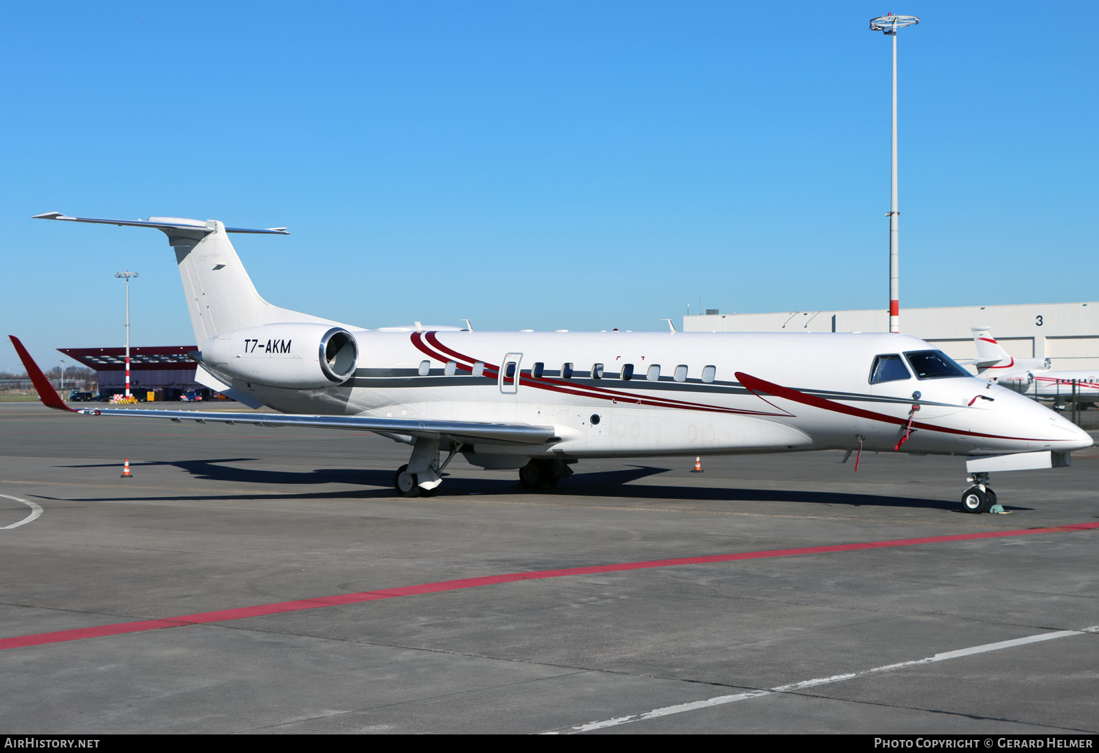 Aircraft Photo of T7-AKM | Embraer Legacy 650 (EMB-135BJ) | AirHistory.net #444487