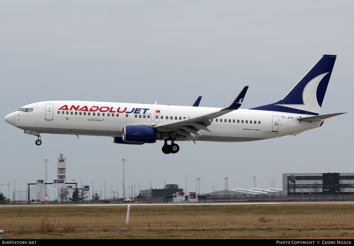 Aircraft Photo of TC-JFP | Boeing 737-8F2 | AnadoluJet | AirHistory.net #444488