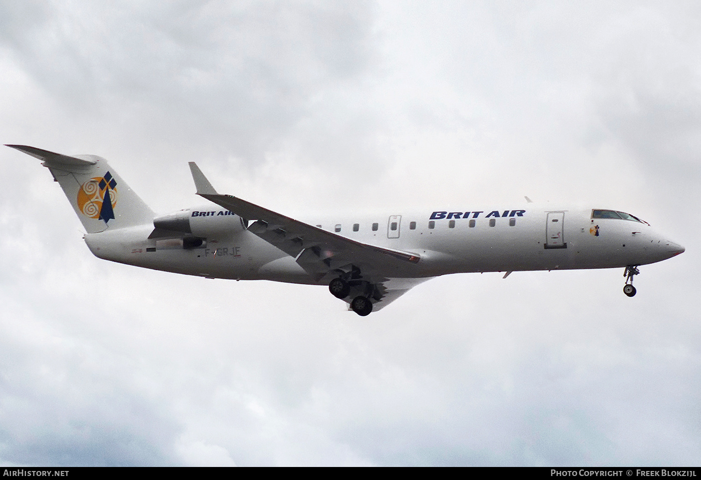 Aircraft Photo of F-GRJF | Canadair CRJ-100ER (CL-600-2B19) | Brit Air | AirHistory.net #444490