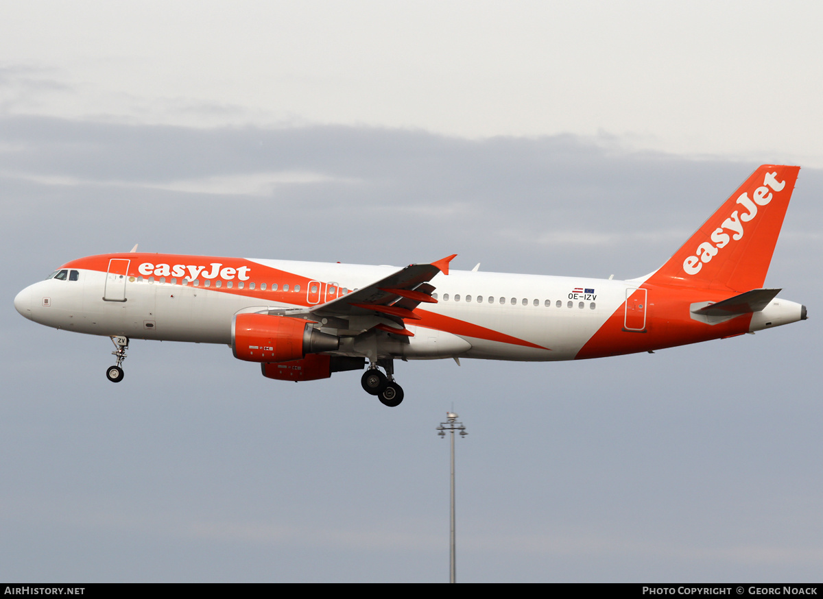 Aircraft Photo of OE-IZV | Airbus A320-214 | EasyJet | AirHistory.net #444499