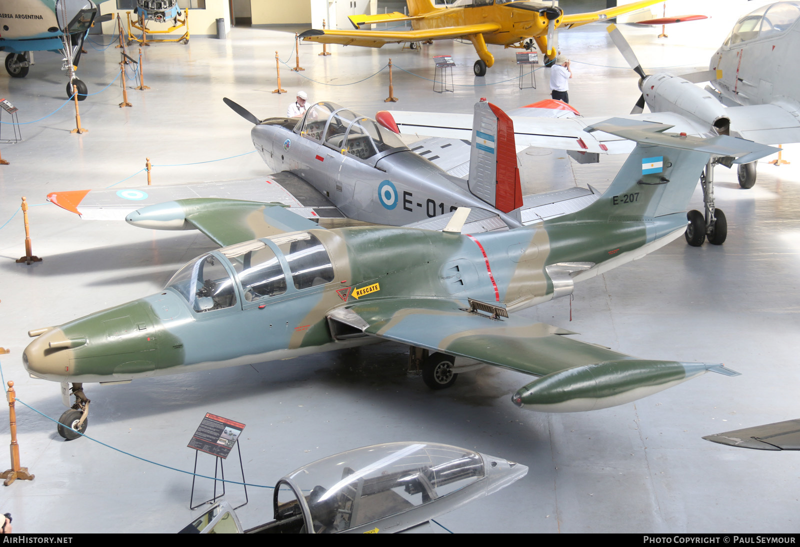 Aircraft Photo of E-207 | Morane-Saulnier MS-760 Paris IR | Argentina - Air Force | AirHistory.net #444512