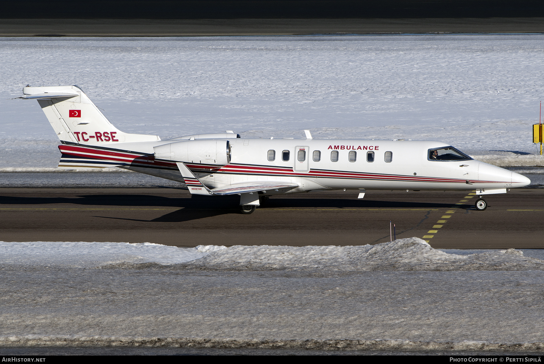 Aircraft Photo of TC-RSE | Learjet 45 | Redstar Aviation | AirHistory.net #444525