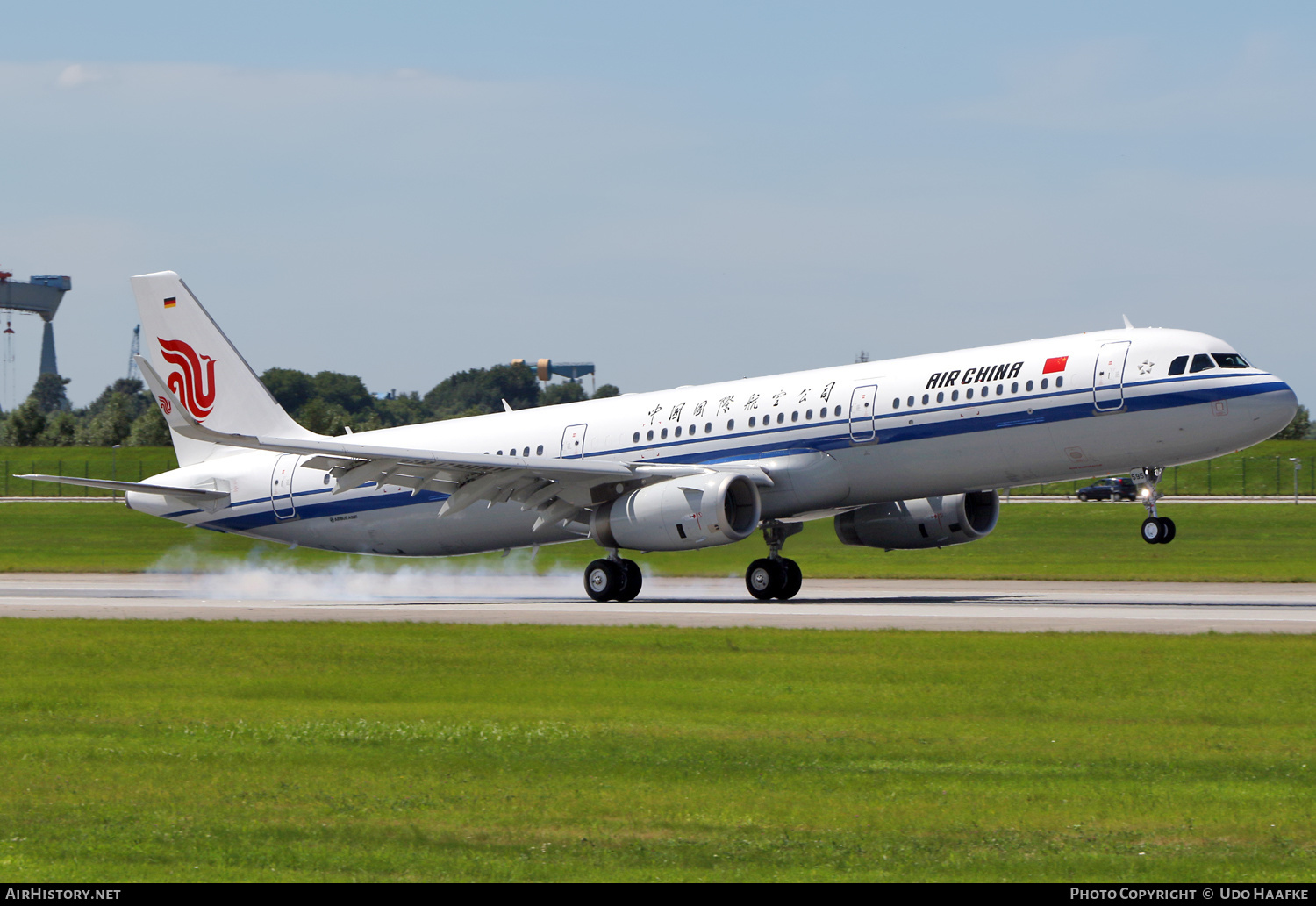 Aircraft Photo of D-AVXE / B-8595 | Airbus A321-231 | Air China | AirHistory.net #444533