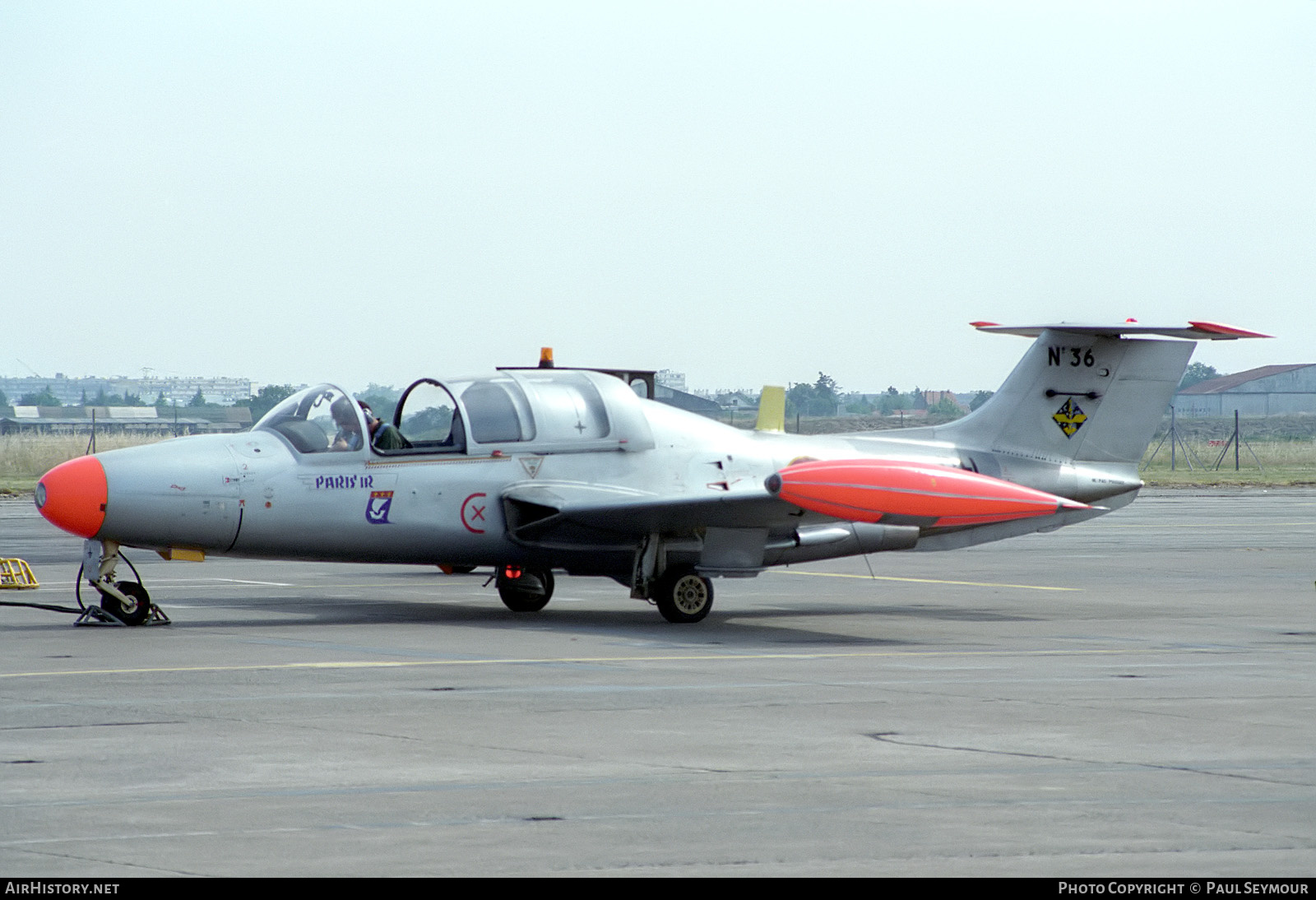 Aircraft Photo of 36 | Morane-Saulnier MS-760 Paris IR | France - Air Force | AirHistory.net #444543