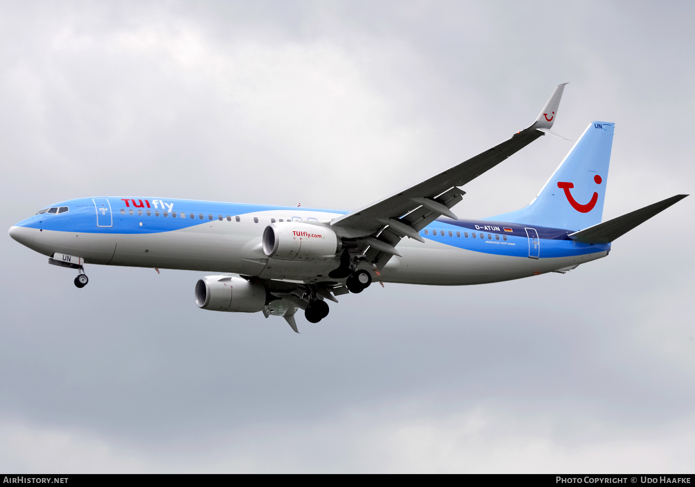 Aircraft Photo of D-ATUN | Boeing 737-8K5 | TUIfly | AirHistory.net #444544