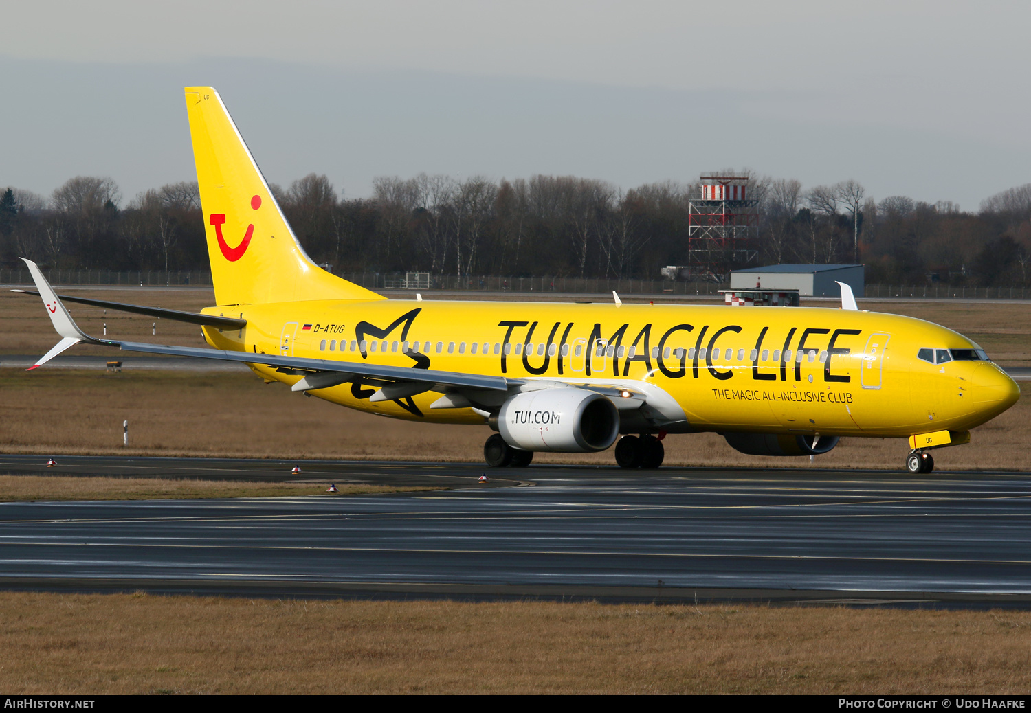 Aircraft Photo of D-ATUG | Boeing 737-8K5 | TUI | AirHistory.net #444547