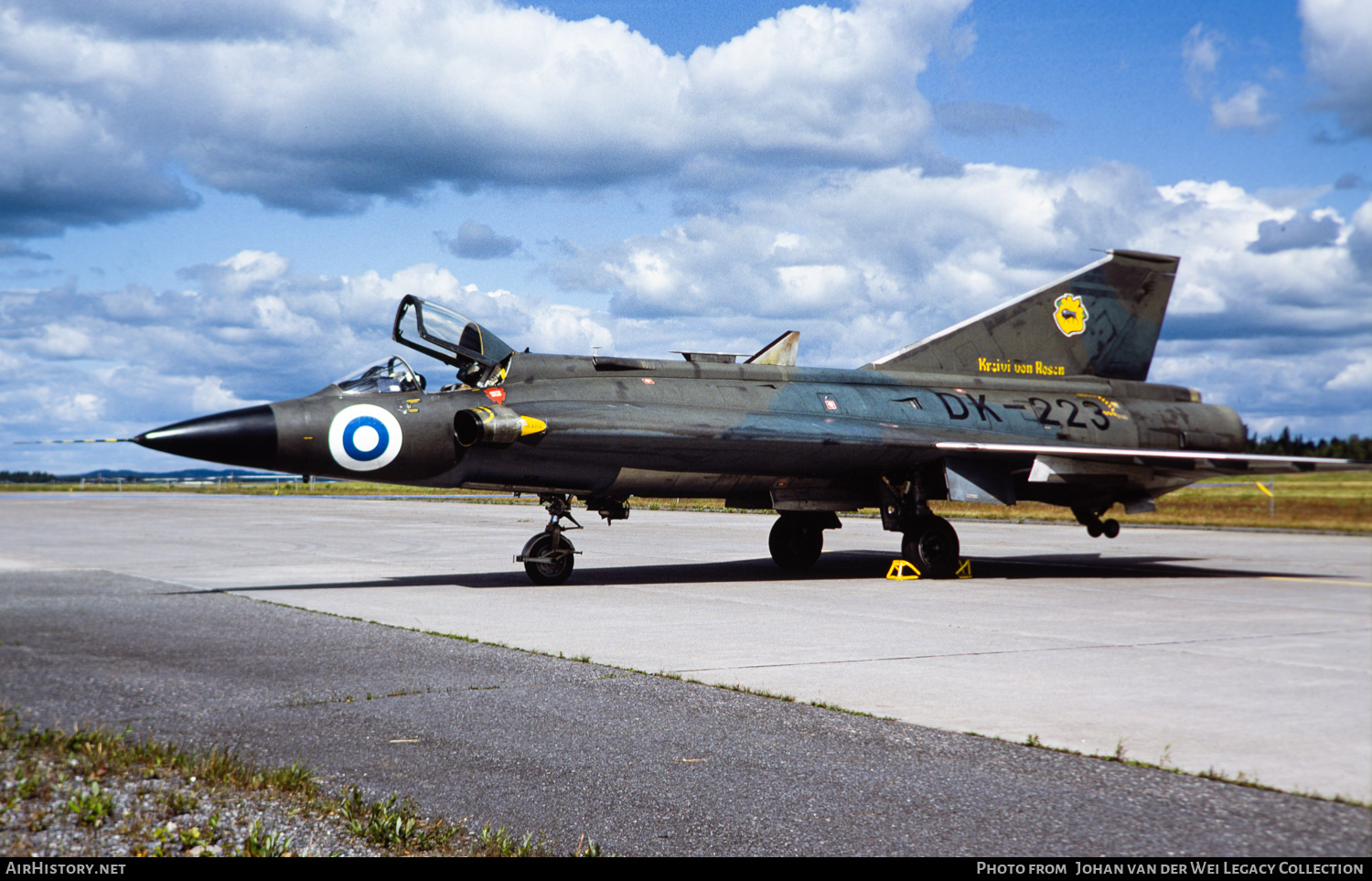 Aircraft Photo of DK-223 | Saab J35XS Draken | Finland - Air Force | AirHistory.net #444551