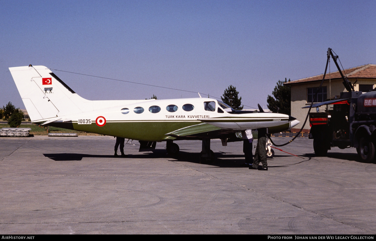 Aircraft Photo of 10035 | Cessna 421B Golden Eagle | Turkey - Army | AirHistory.net #444557