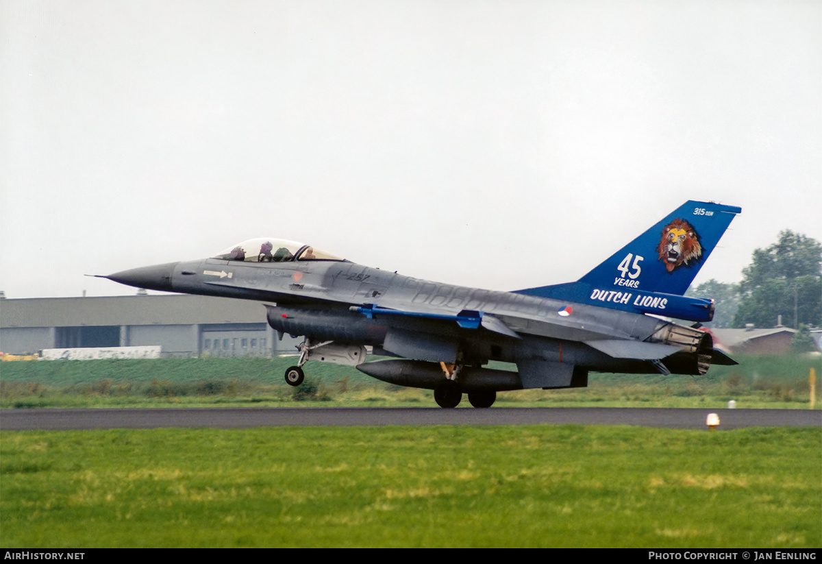 Aircraft Photo of J-257 | General Dynamics F-16A Fighting Falcon | Netherlands - Air Force | AirHistory.net #444587