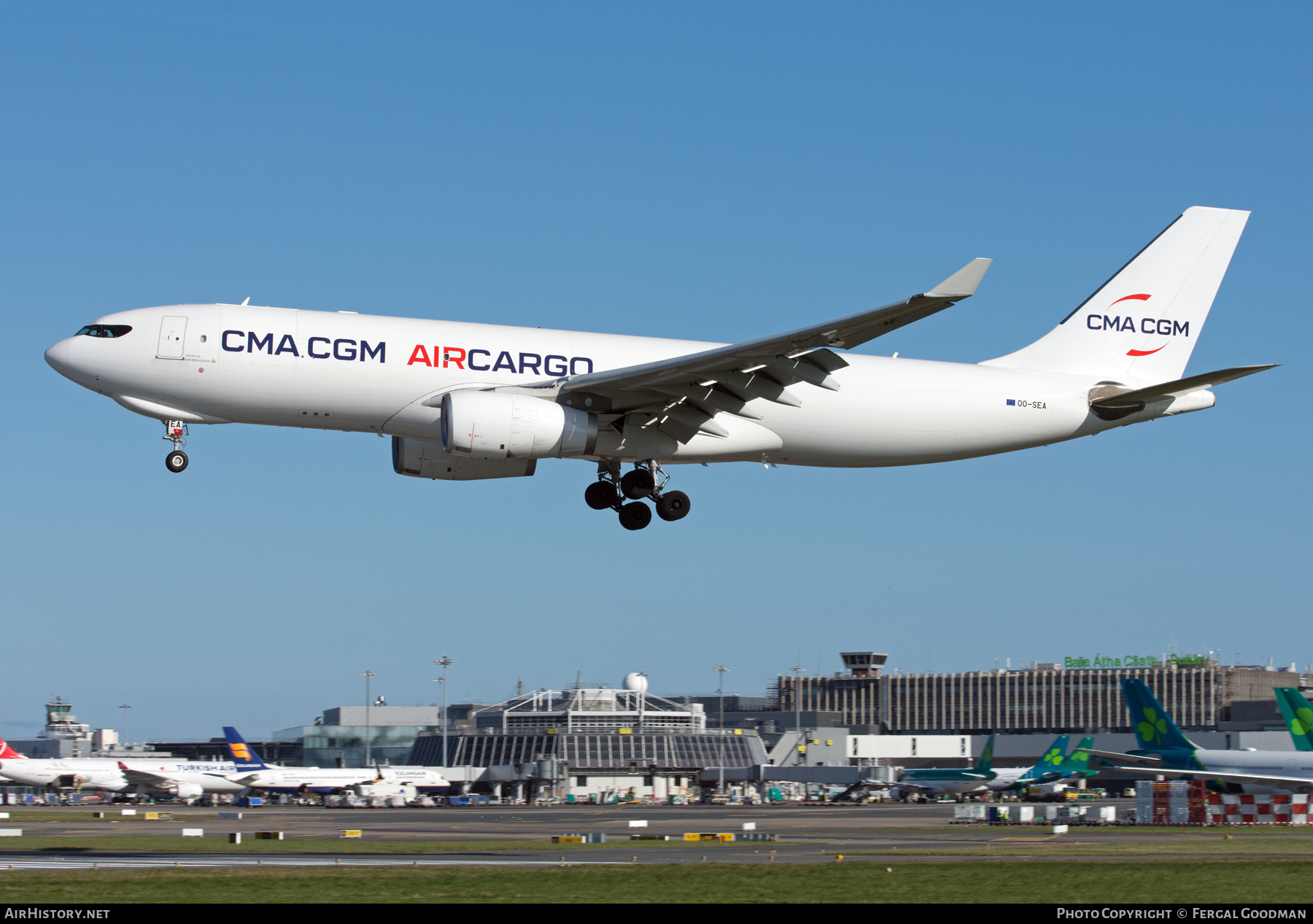 Aircraft Photo of OO-SEA | Airbus A330-243F | CMA CGM Air Cargo | AirHistory.net #444588