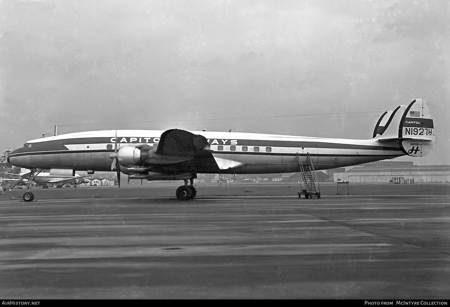 Aircraft Photo of N1927H | Lockheed L-1049H Super Constellation | Capitol Airways | AirHistory.net #444597