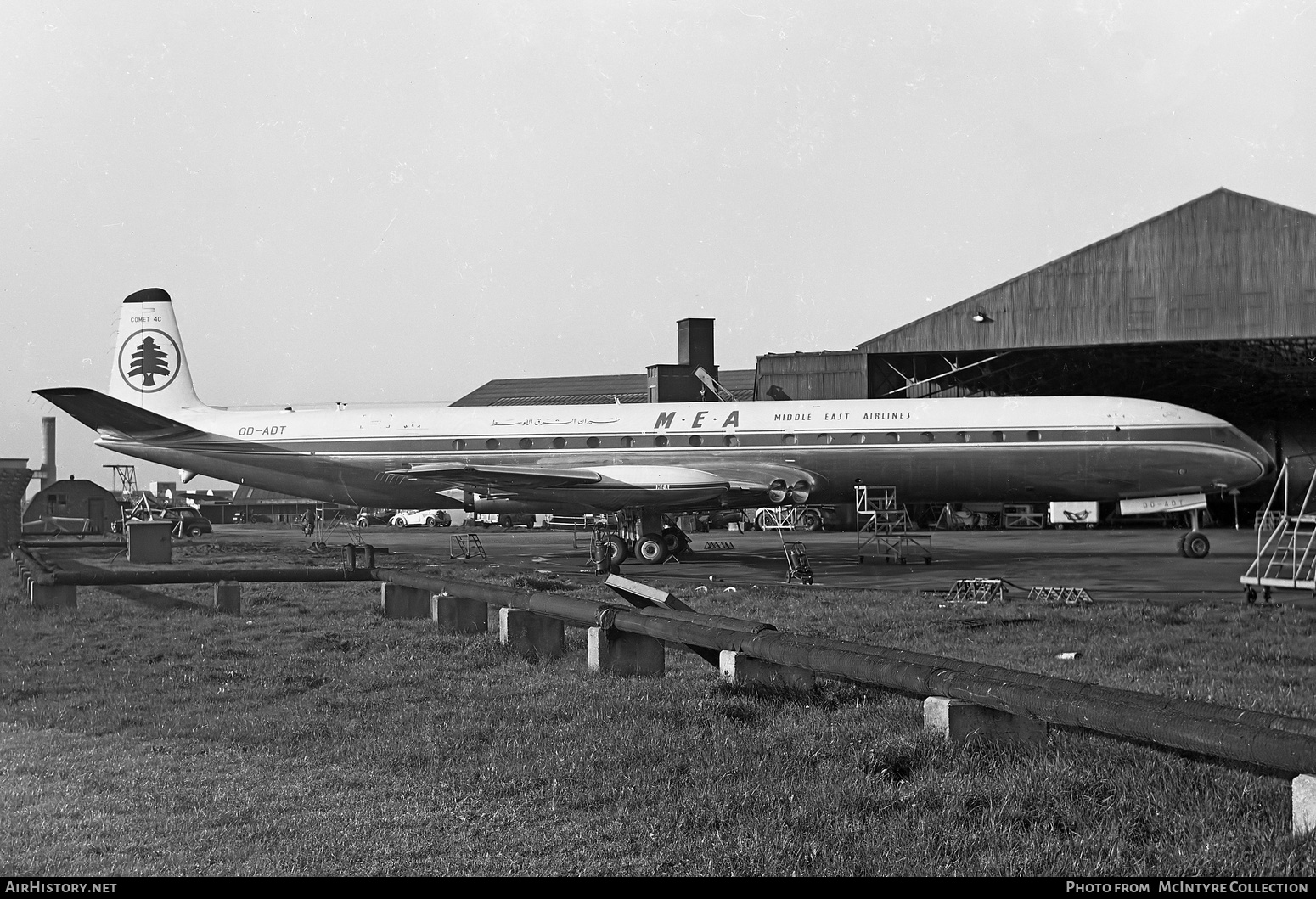 Aircraft Photo of OD-ADT | De Havilland D.H. 106 Comet 4C | MEA - Middle East Airlines | AirHistory.net #444598