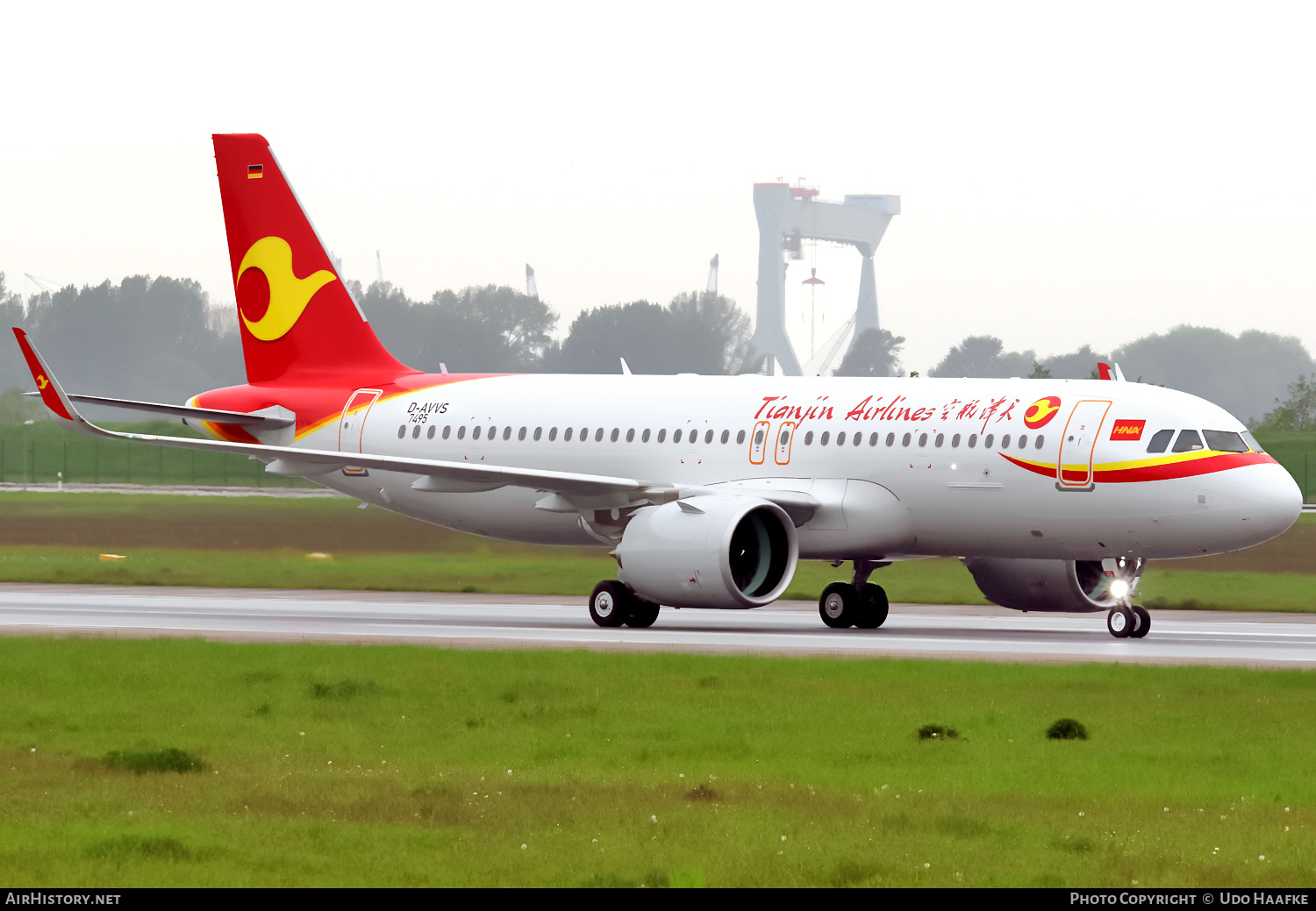 Aircraft Photo of D-AVVS | Airbus A320-271N | Tianjin Airlines | AirHistory.net #444607