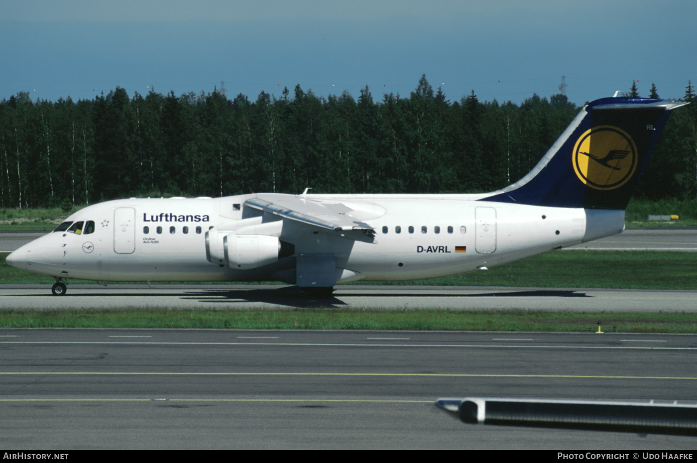 Aircraft Photo of D-AVRL | British Aerospace Avro 146-RJ85 | Lufthansa | AirHistory.net #444608