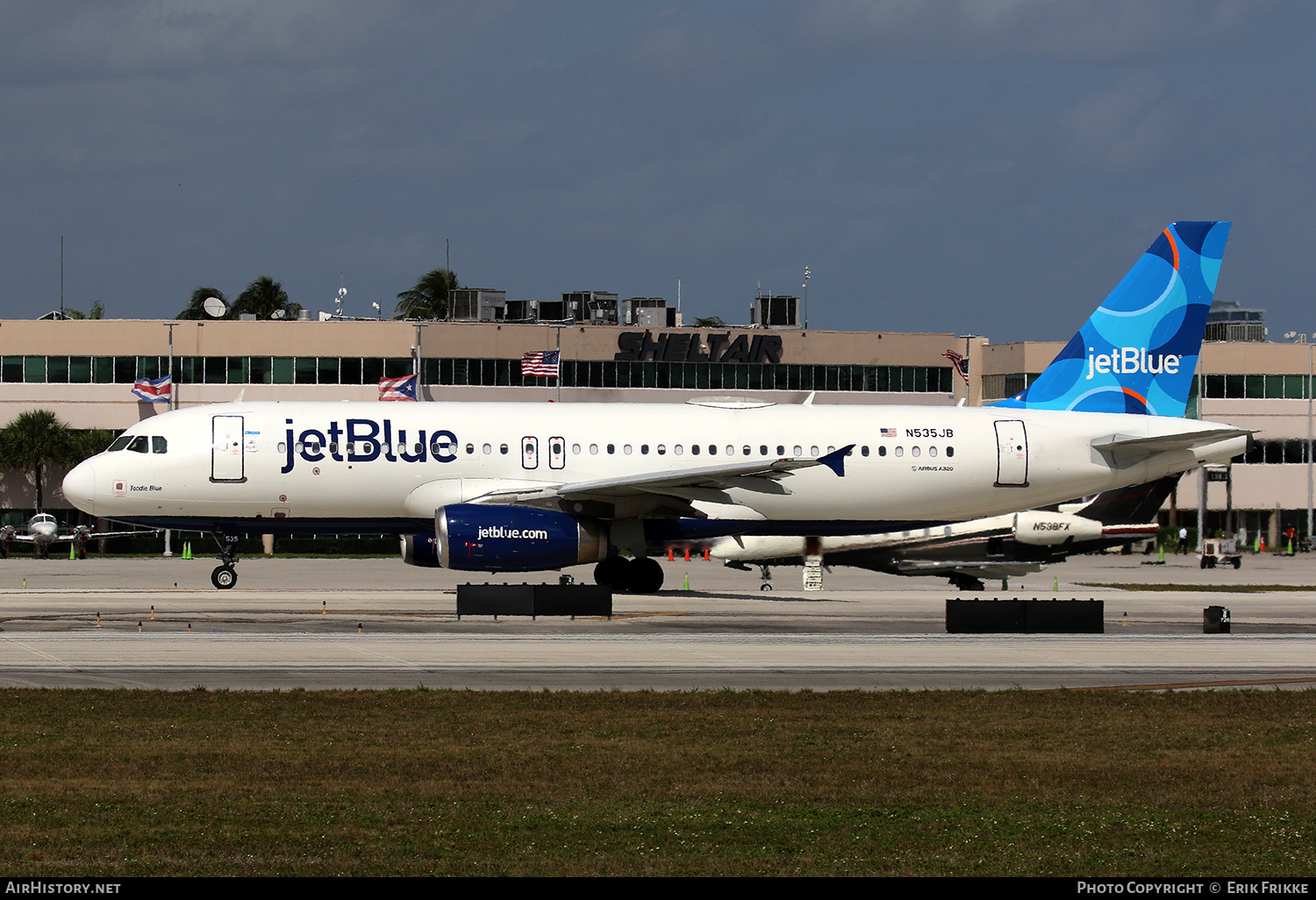 Aircraft Photo of N535JB | Airbus A320-232 | JetBlue Airways | AirHistory.net #444627