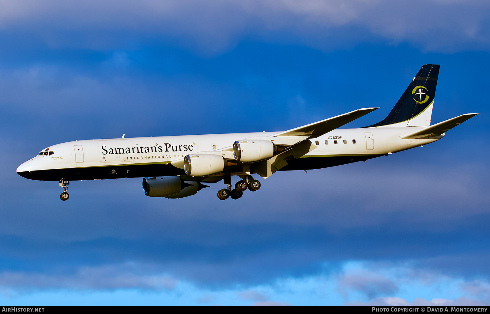 Aircraft Photo of N782SP | McDonnell Douglas DC-8-62CF | Samaritan's Purse International Relief | AirHistory.net #444651