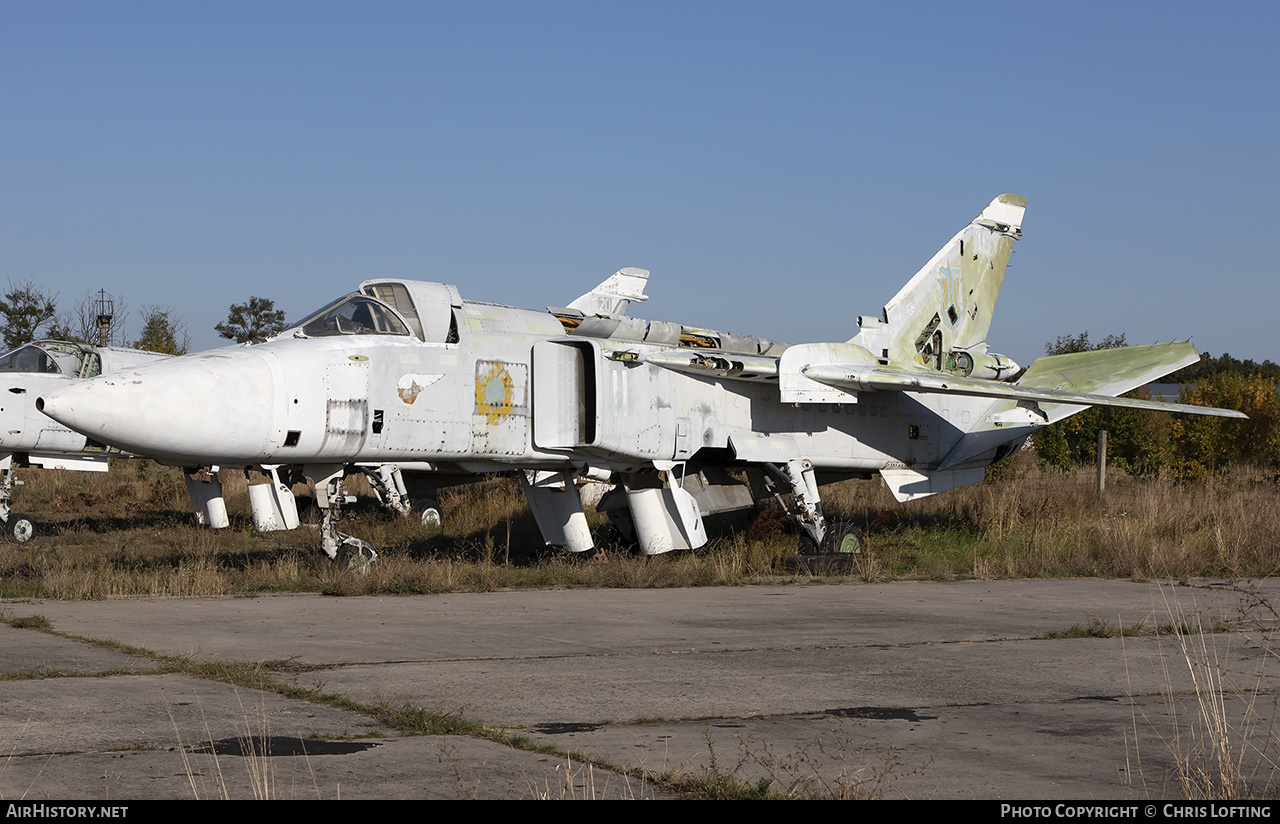 Aircraft Photo of 11 white | Sukhoi Su-24M | Ukraine - Air Force | AirHistory.net #444662