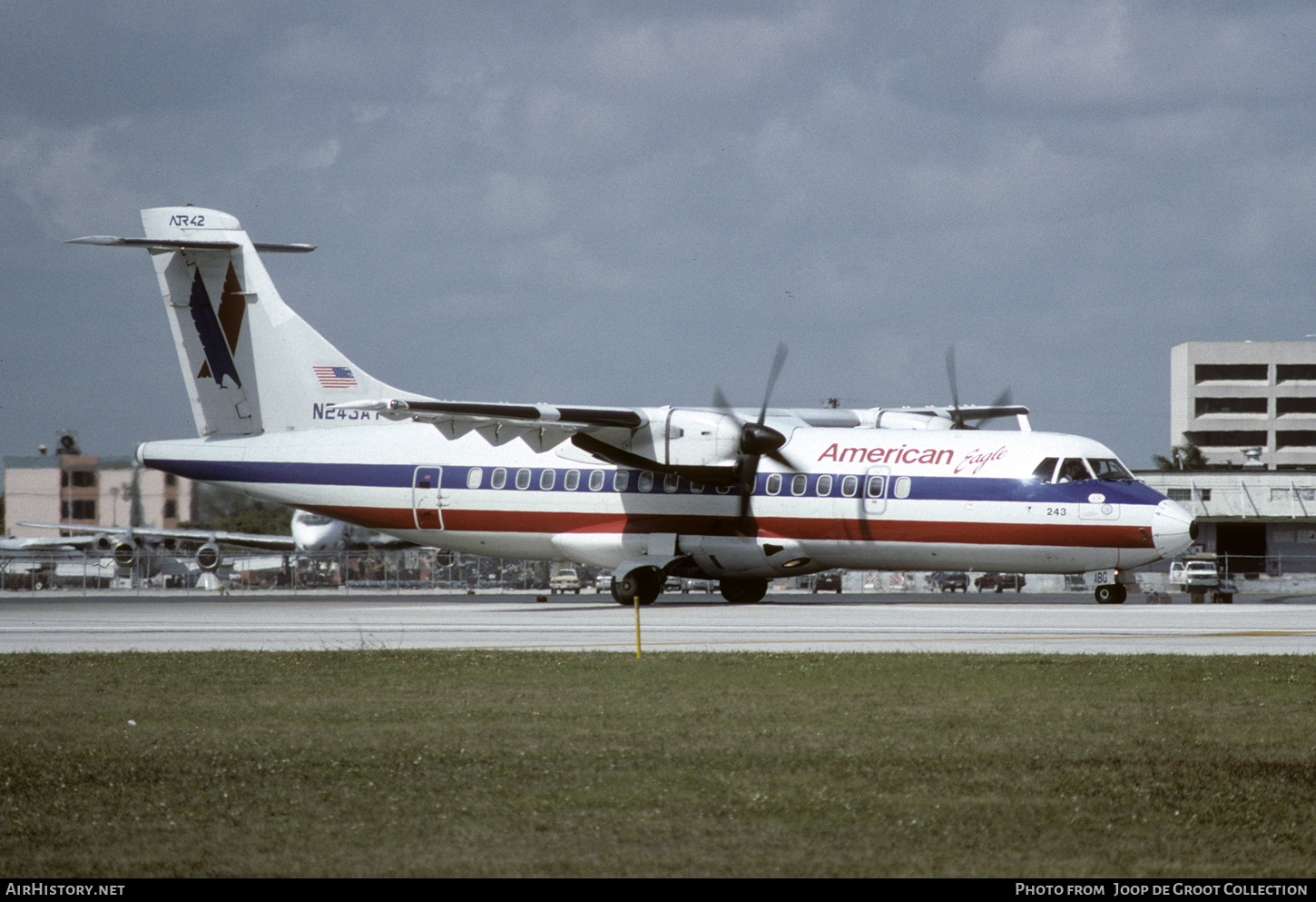 Aircraft Photo of N243AT | ATR ATR-42-300 | American Eagle | AirHistory.net #444668