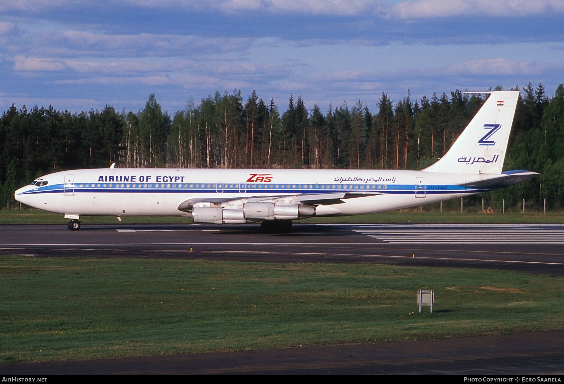 Aircraft Photo of SU-DAC | Boeing 707-336C | ZAS Airline of Egypt | AirHistory.net #444672