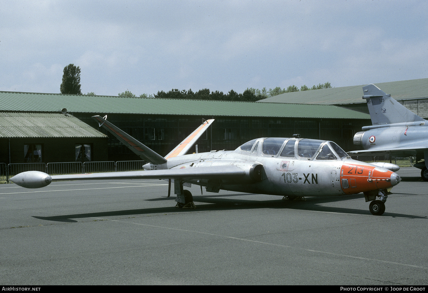 Aircraft Photo of 213 | Fouga CM-170R Magister | France - Air Force | AirHistory.net #444673