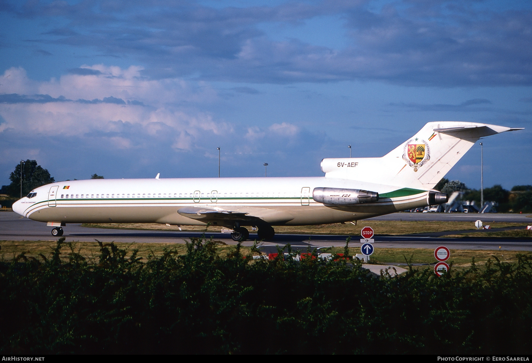 Aircraft Photo of 6V-AEF | Boeing 727-2M1/Adv | Senegal Government | AirHistory.net #444674