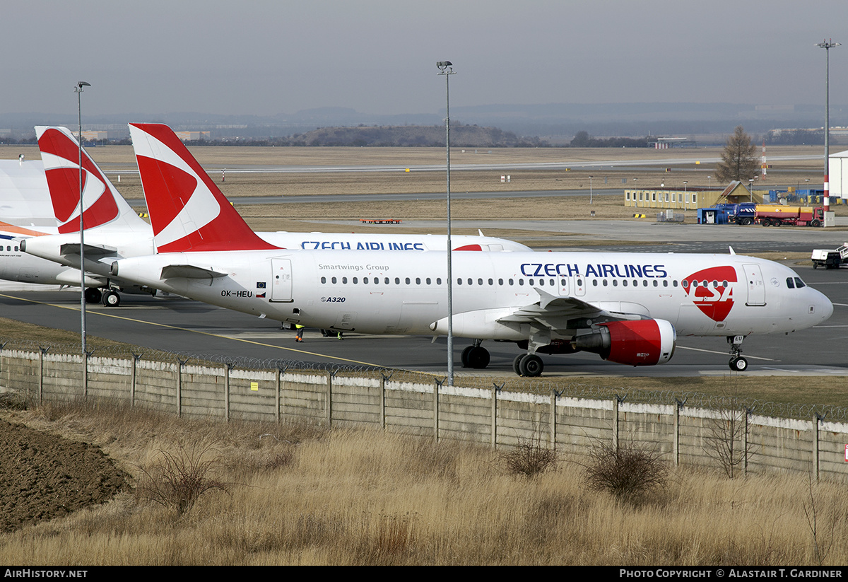 Aircraft Photo of OK-HEU | Airbus A320-214 | ČSA - Czech Airlines | AirHistory.net #444680