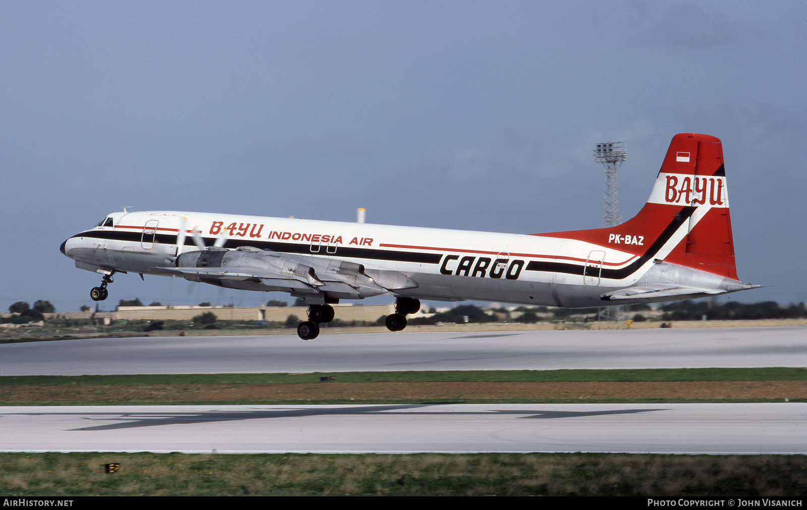 Aircraft Photo of PK-BAZ | Canadair CL-44D4-1 | Bayu Indonesia Air | AirHistory.net #444687