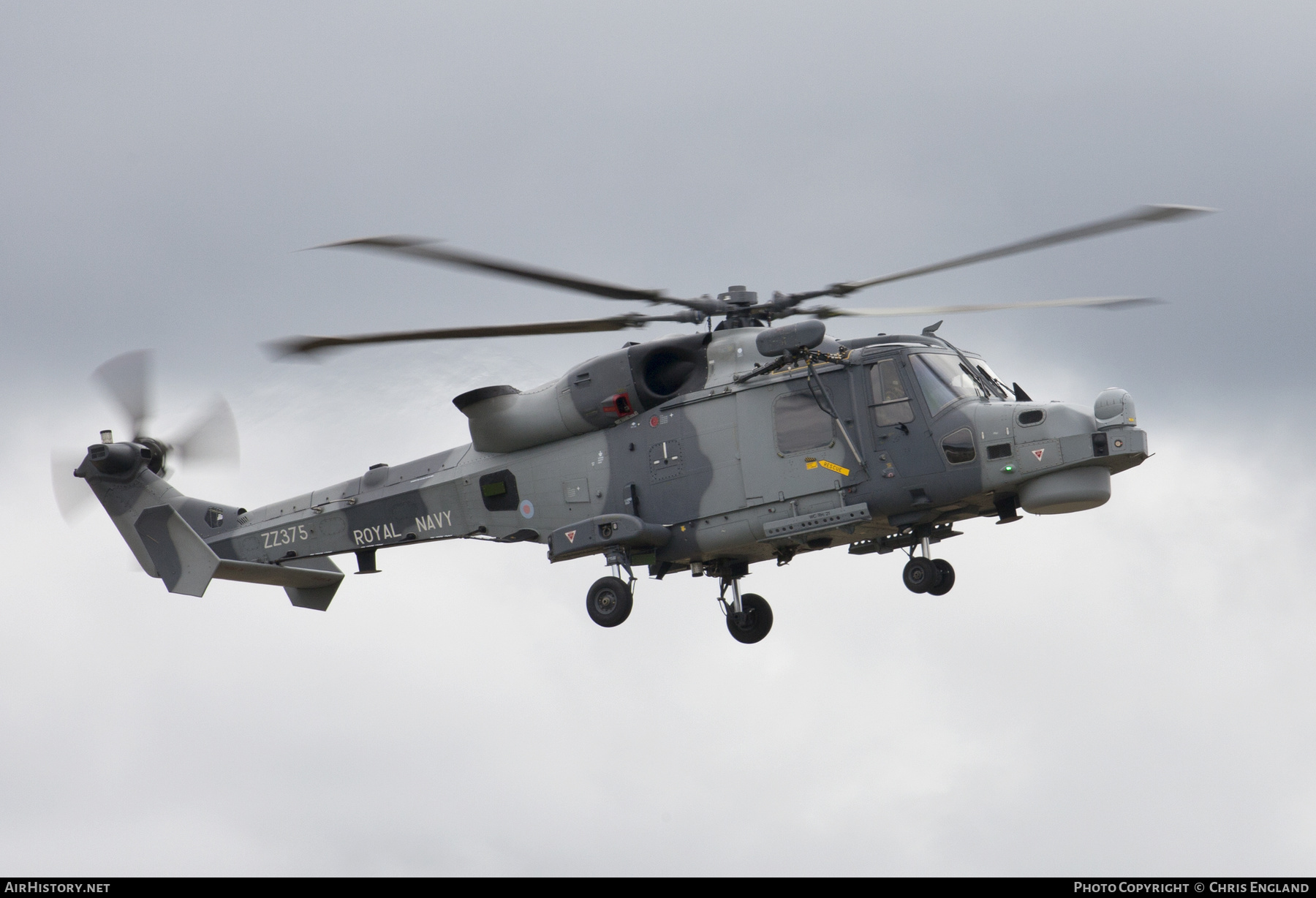 Aircraft Photo of ZZ375 | AgustaWestland AW-159 Wildcat HMA2 | UK - Navy | AirHistory.net #444690