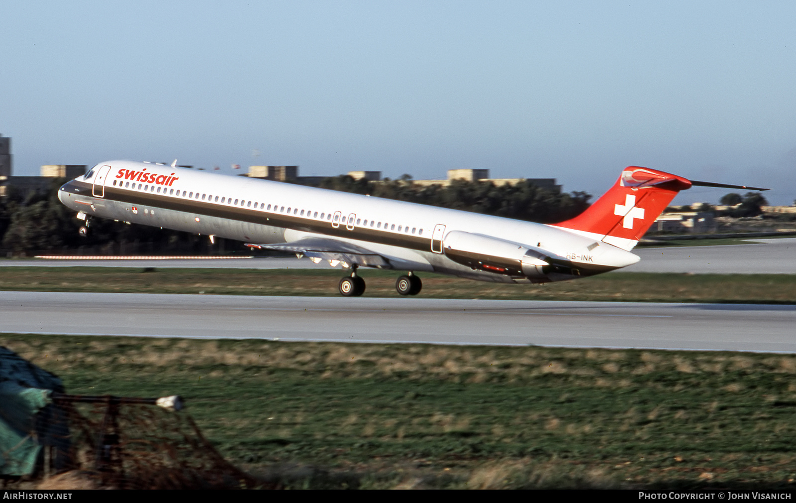Aircraft Photo of HB-INK | McDonnell Douglas MD-81 (DC-9-81) | Swissair | AirHistory.net #444702