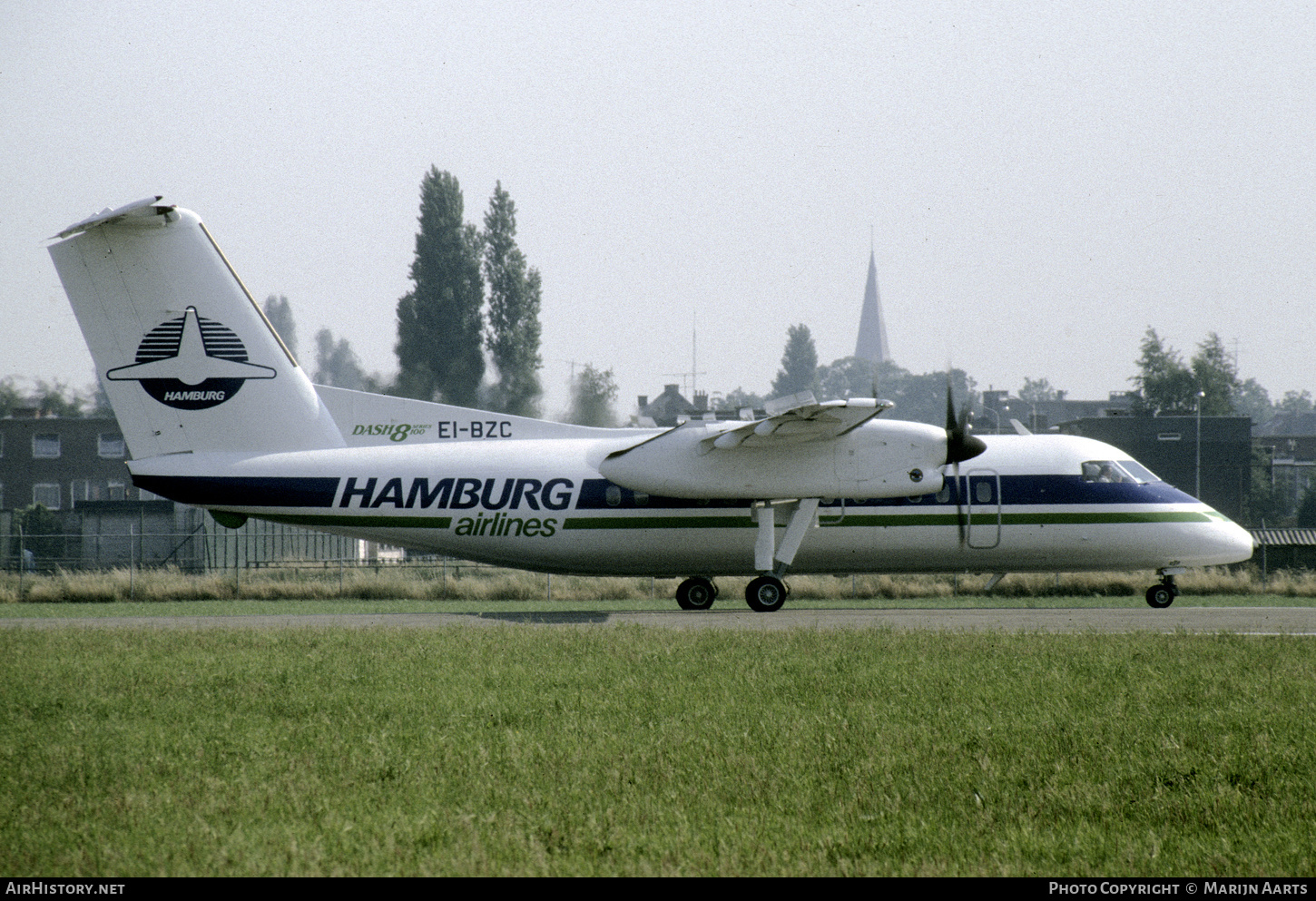 Aircraft Photo of EI-BZC | De Havilland Canada DHC-8-102 Dash 8 | Hamburg Airlines | AirHistory.net #444713