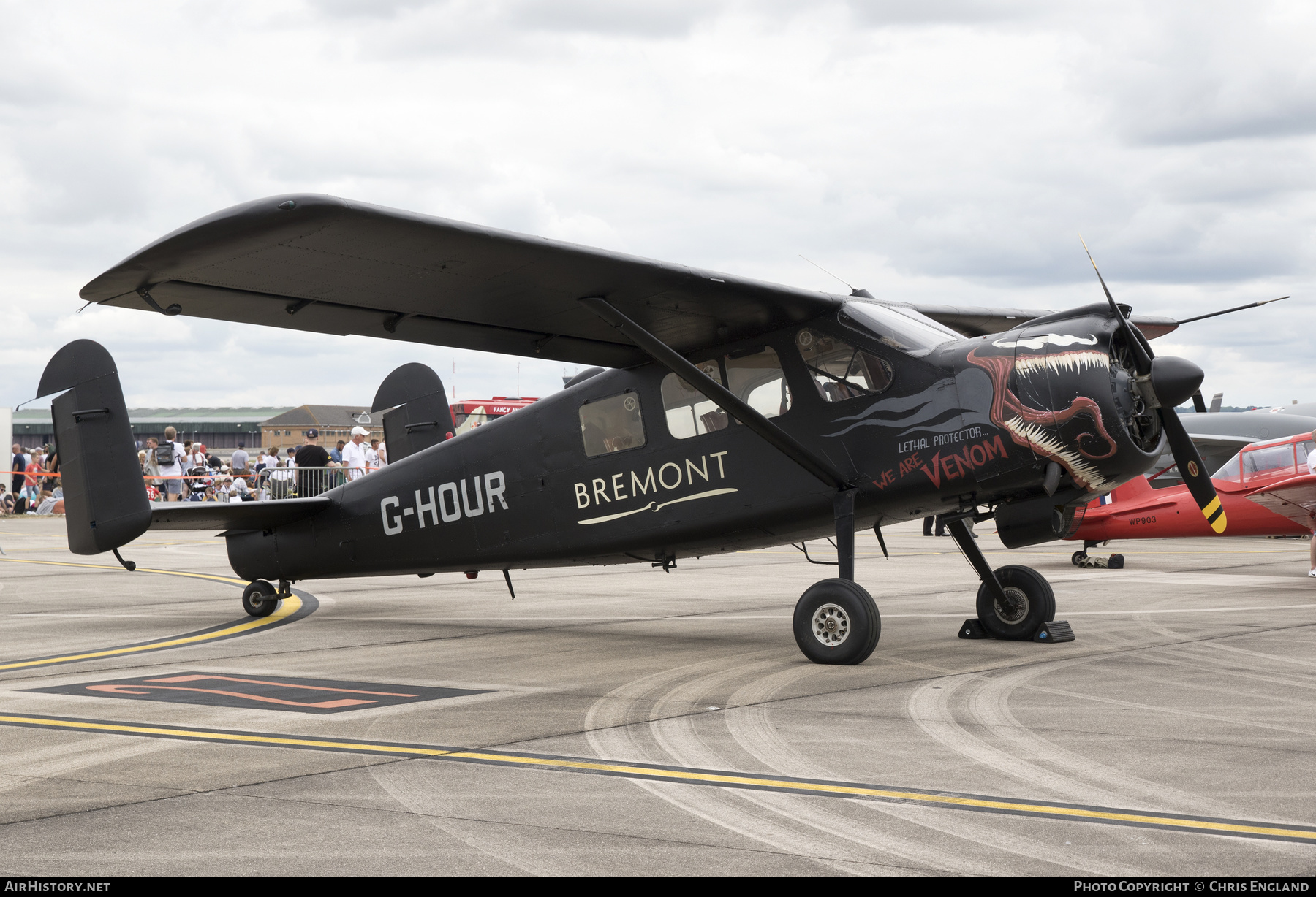 Aircraft Photo of G-HOUR | Max Holste MH.1521M Broussard | Bremont Watch Co. | AirHistory.net #444716