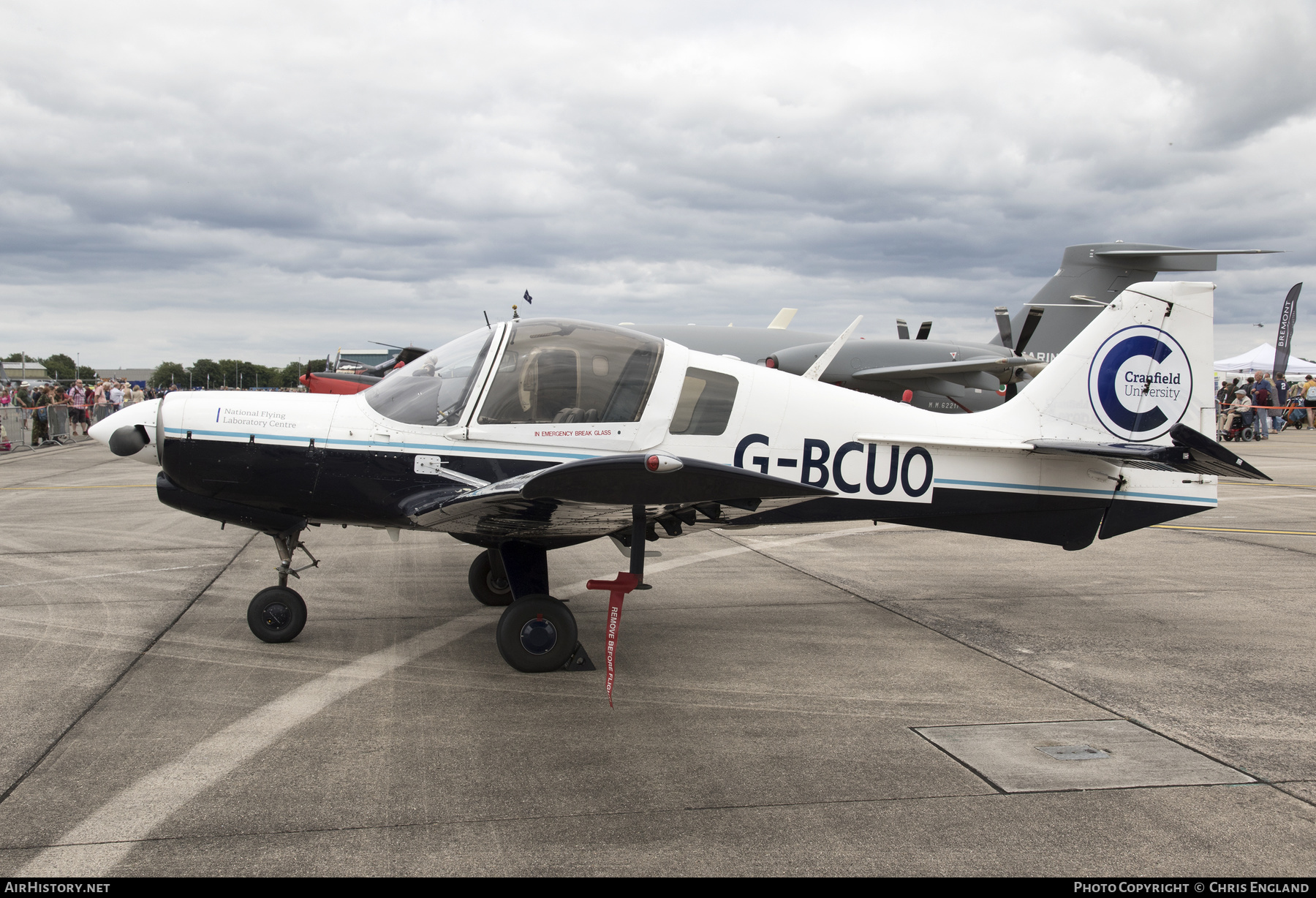Aircraft Photo of G-BCUO | Scottish Aviation Bulldog 120/122 | Cranfield University | AirHistory.net #444721