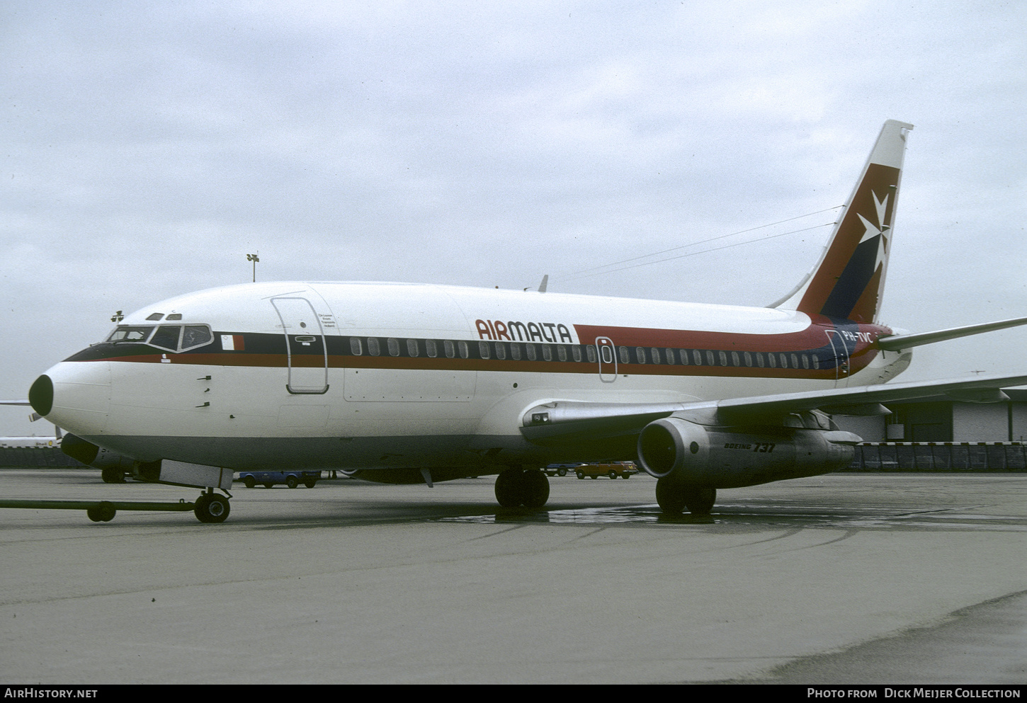 Aircraft Photo of PH-TVC | Boeing 737-2K2C/Adv | Air Malta | AirHistory.net #444732