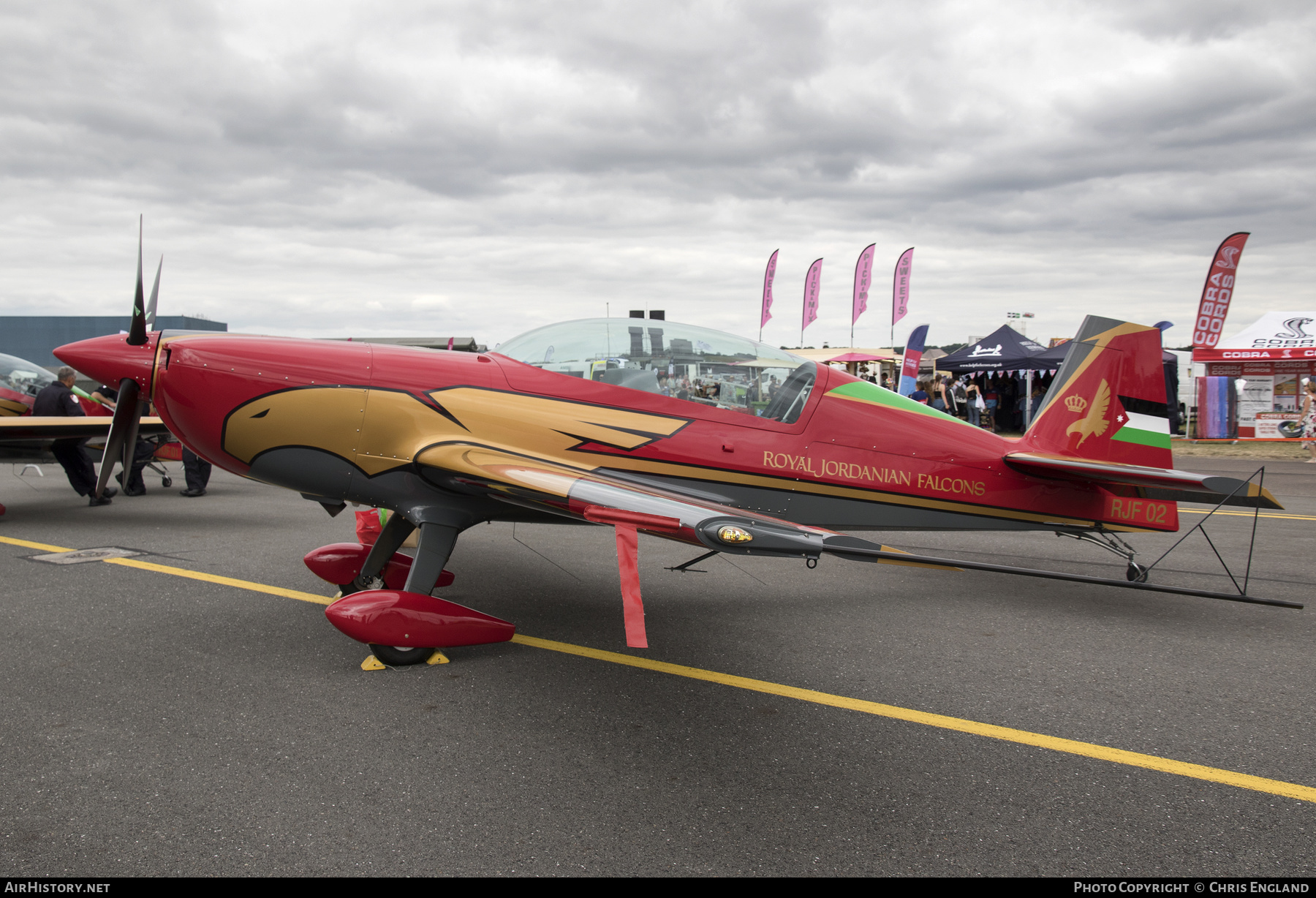 Aircraft Photo of RJF02 | Extra EA-330LX | Royal Jordanian Falcons | AirHistory.net #444734