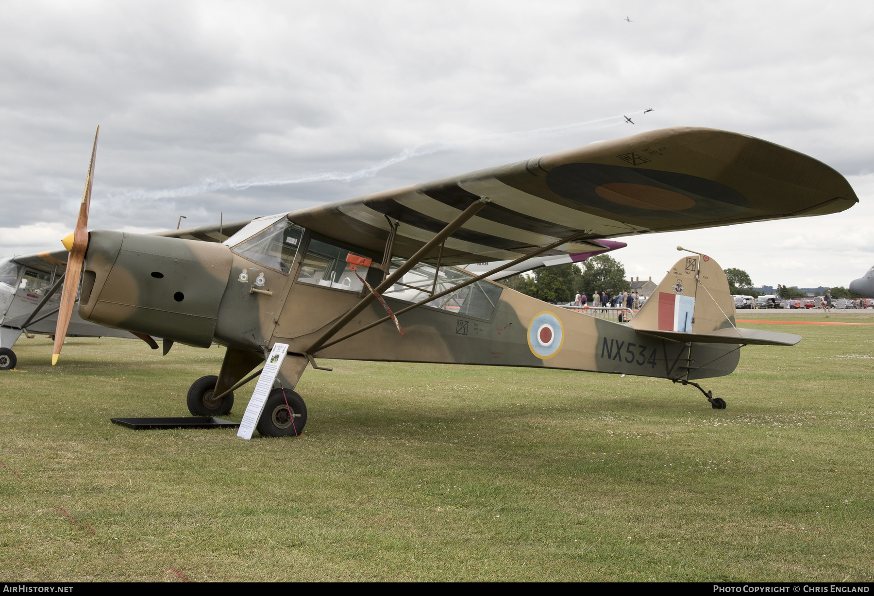 Aircraft Photo of G-BUDL / NX534 | Taylorcraft E Auster Mk3 | UK - Air Force | AirHistory.net #444737