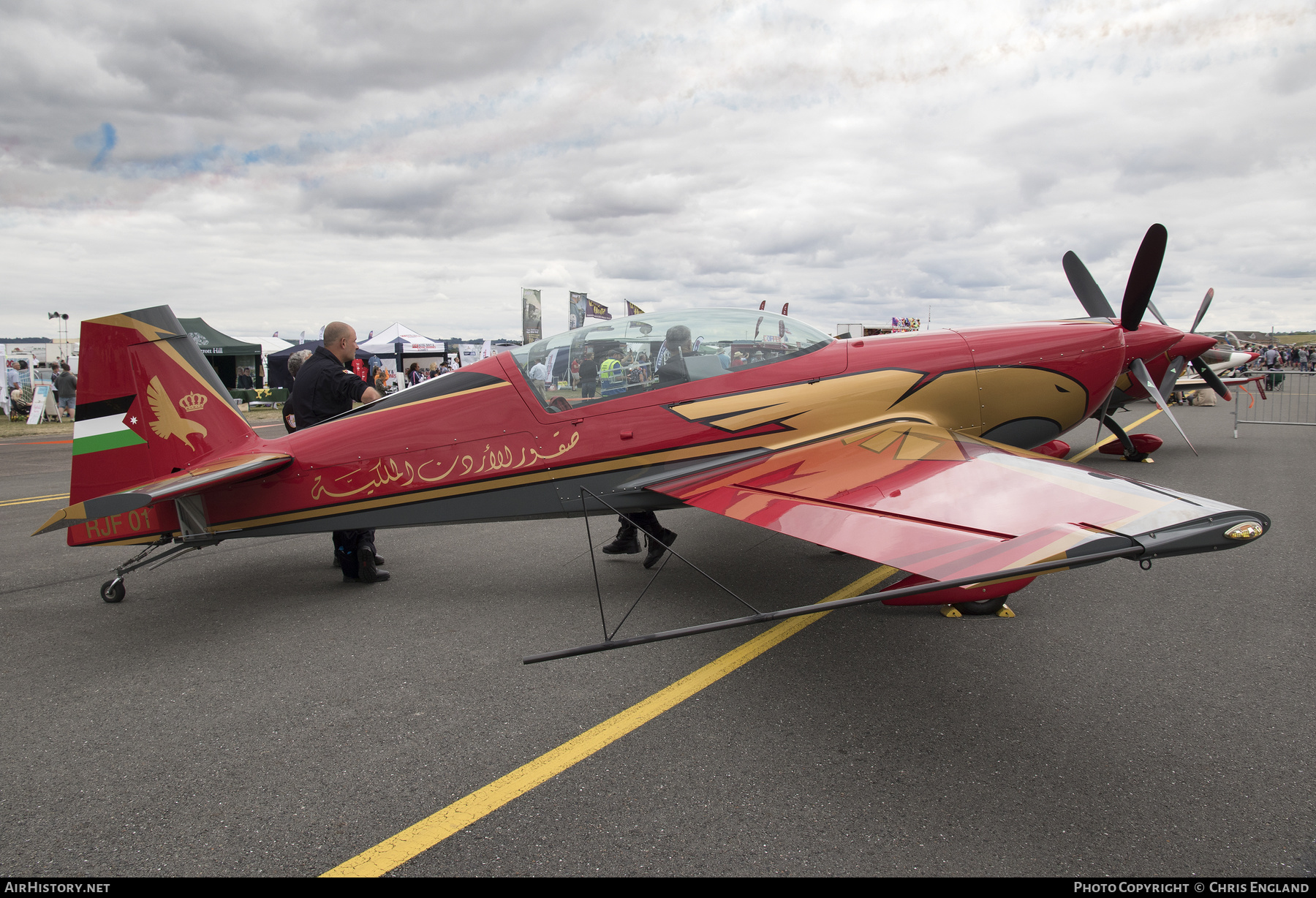 Aircraft Photo of RJF01 | Extra EA-330LX | Royal Jordanian Falcons | AirHistory.net #444743