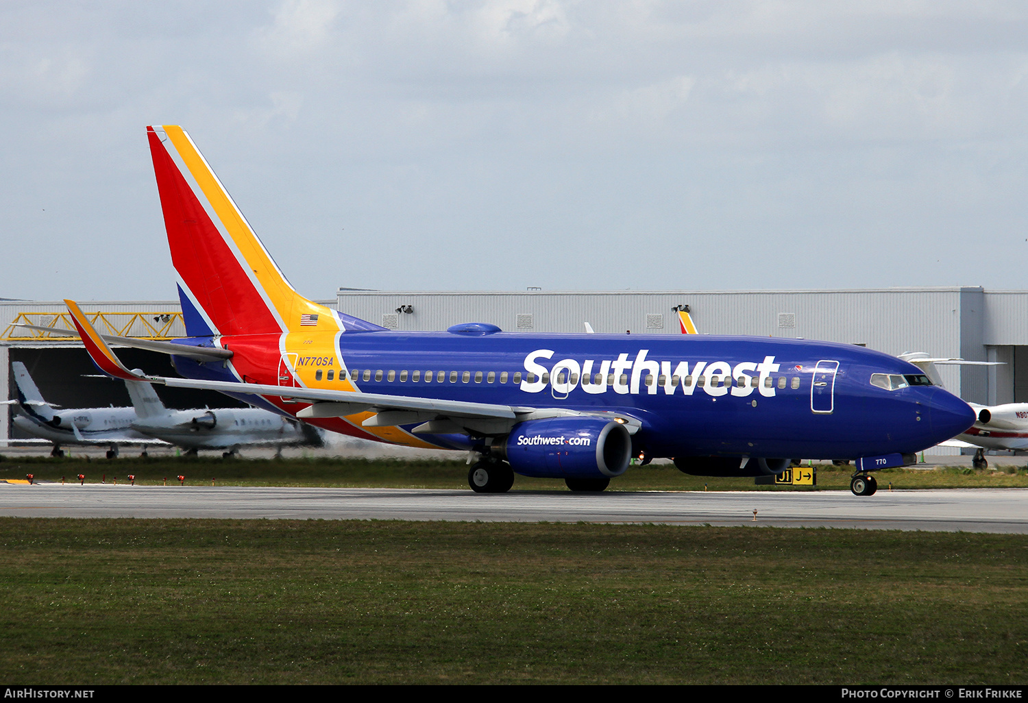 Aircraft Photo of N770SA | Boeing 737-7H4 | Southwest Airlines | AirHistory.net #444770