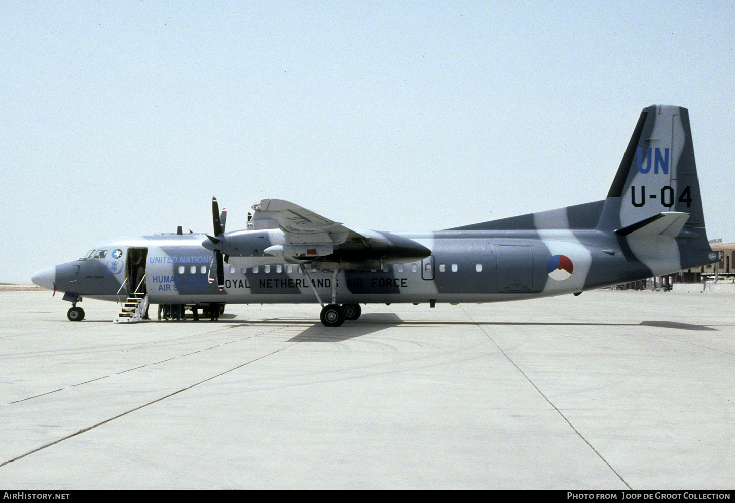 Aircraft Photo of U-04 | Fokker 60UTA-N | Netherlands - Air Force | AirHistory.net #444790