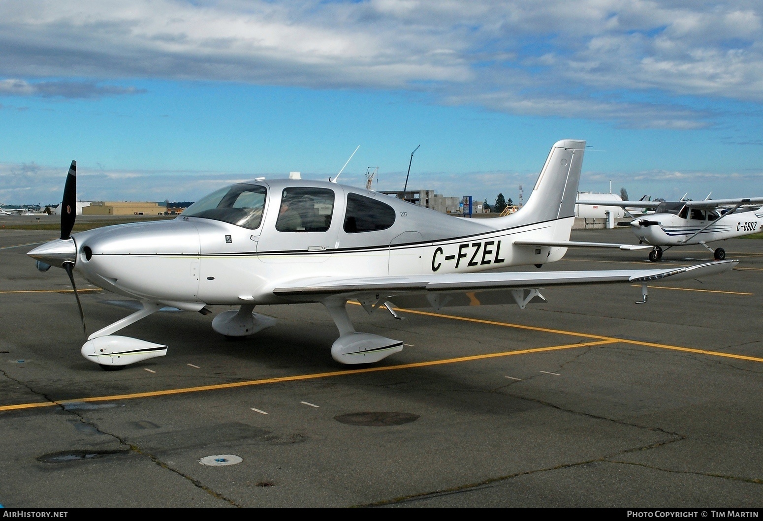 Aircraft Photo of C-FZEL | Cirrus SR-22T G6-GTS | AirHistory.net #444804