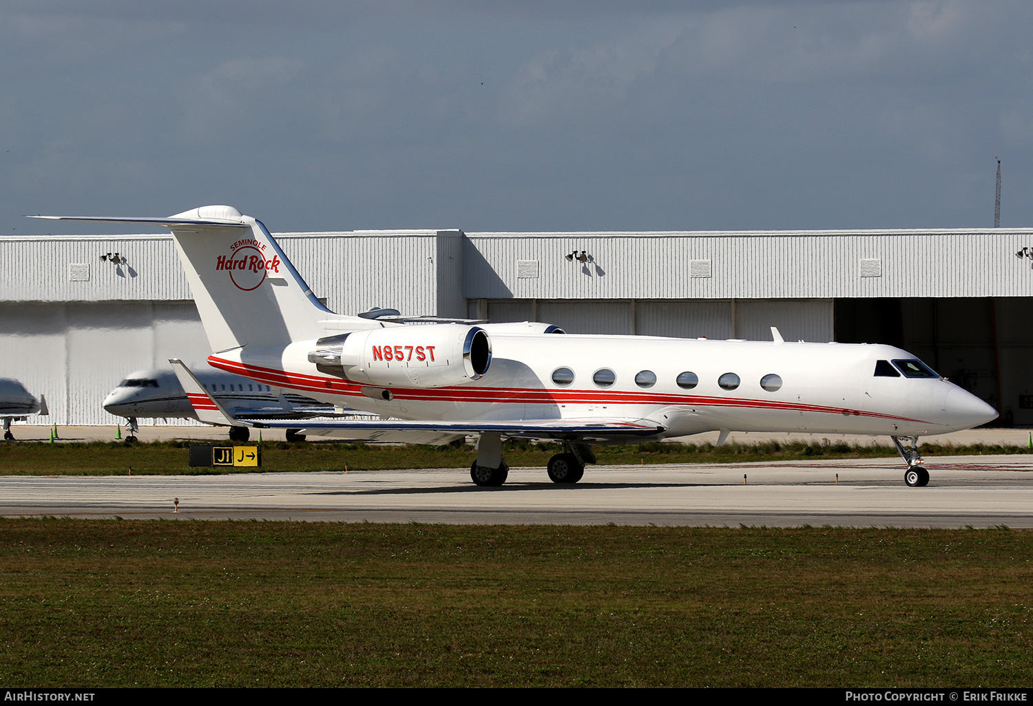 Aircraft Photo of N857ST | Gulfstream Aerospace G-IV Gulfstream IV-SP | Seminole Hard Rock Hotel & Casino | AirHistory.net #444821
