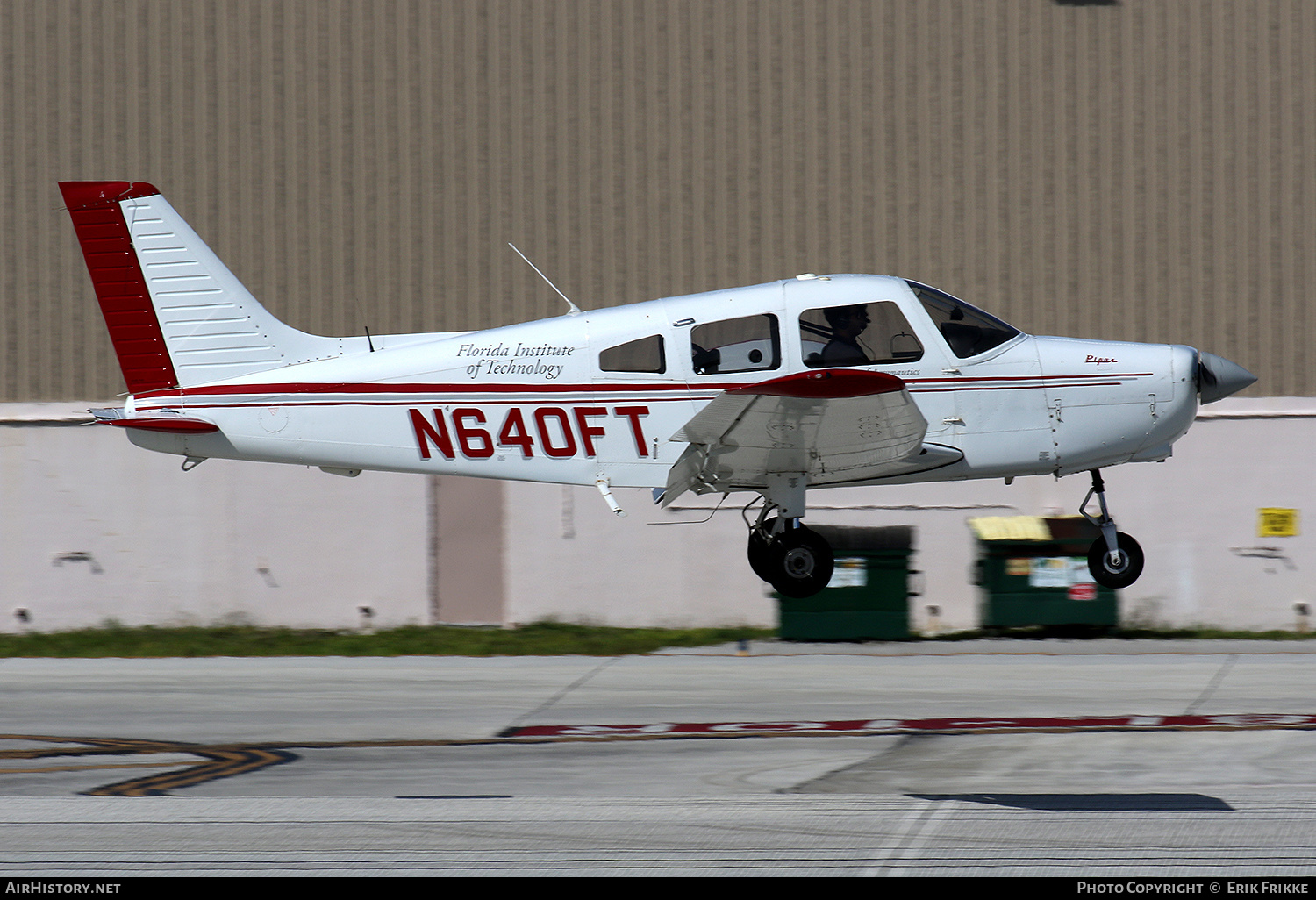 Aircraft Photo of N640FT | Piper PA-28-161 Warrior III | Florida Institute of Technology | AirHistory.net #444824