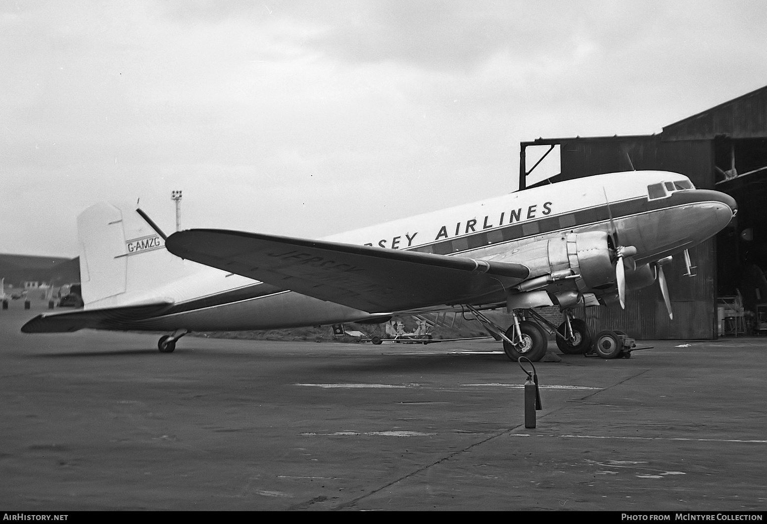 Aircraft Photo of G-AMZG | Douglas C-47B Dakota Mk.4 | Jersey Airlines | AirHistory.net #444835