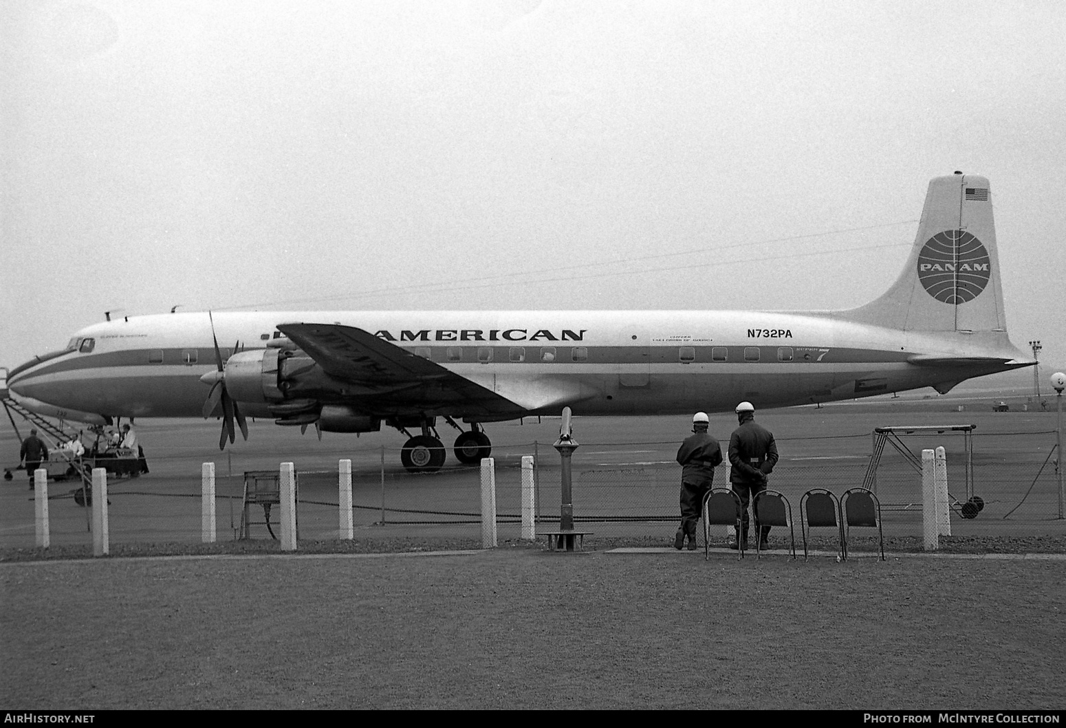 Aircraft Photo of N732PA | Douglas DC-7C | Pan American World Airways - Pan Am | AirHistory.net #444836