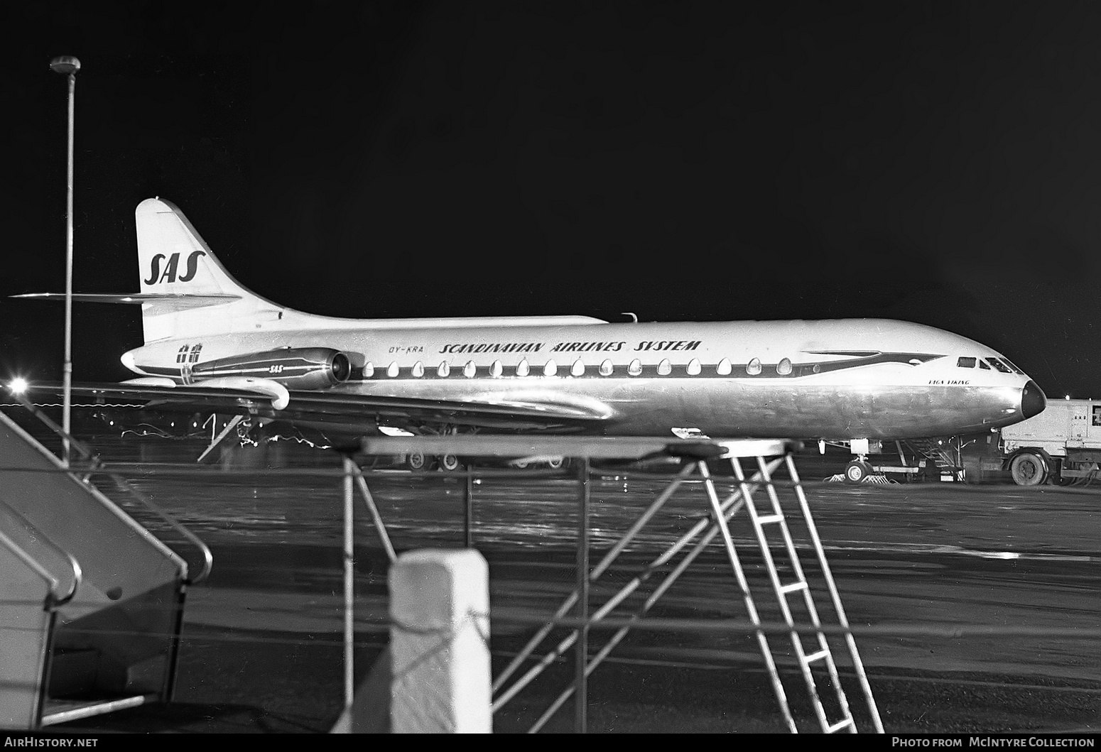 Aircraft Photo of OY-KRA | Sud SE-210 Caravelle III | Scandinavian Airlines System - SAS | AirHistory.net #444837